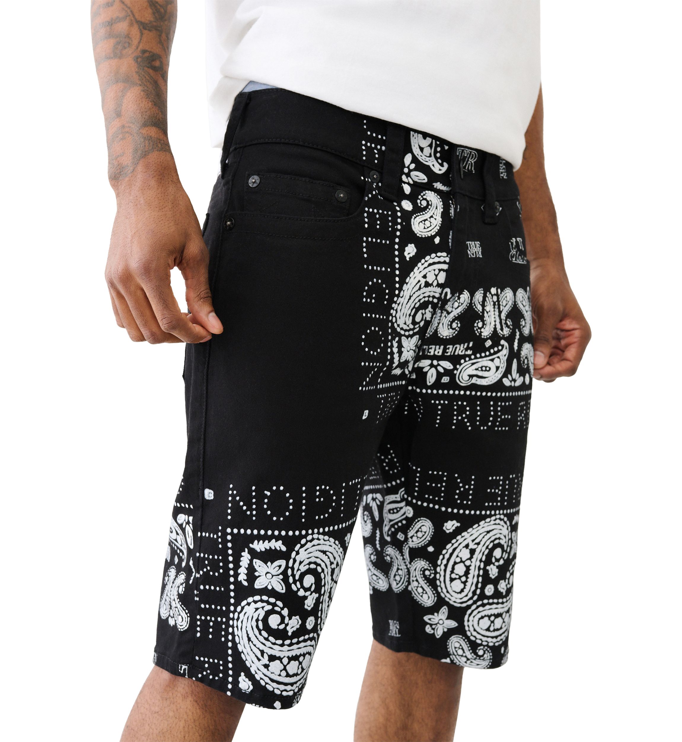 Ricky Straight Fit Denim Shorts