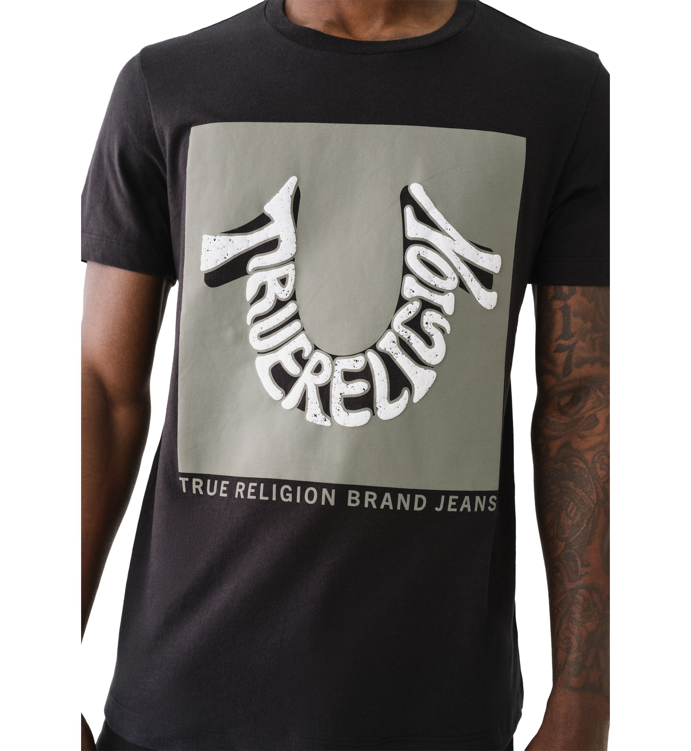 Warped Logo Short Sleeve T-Shirt