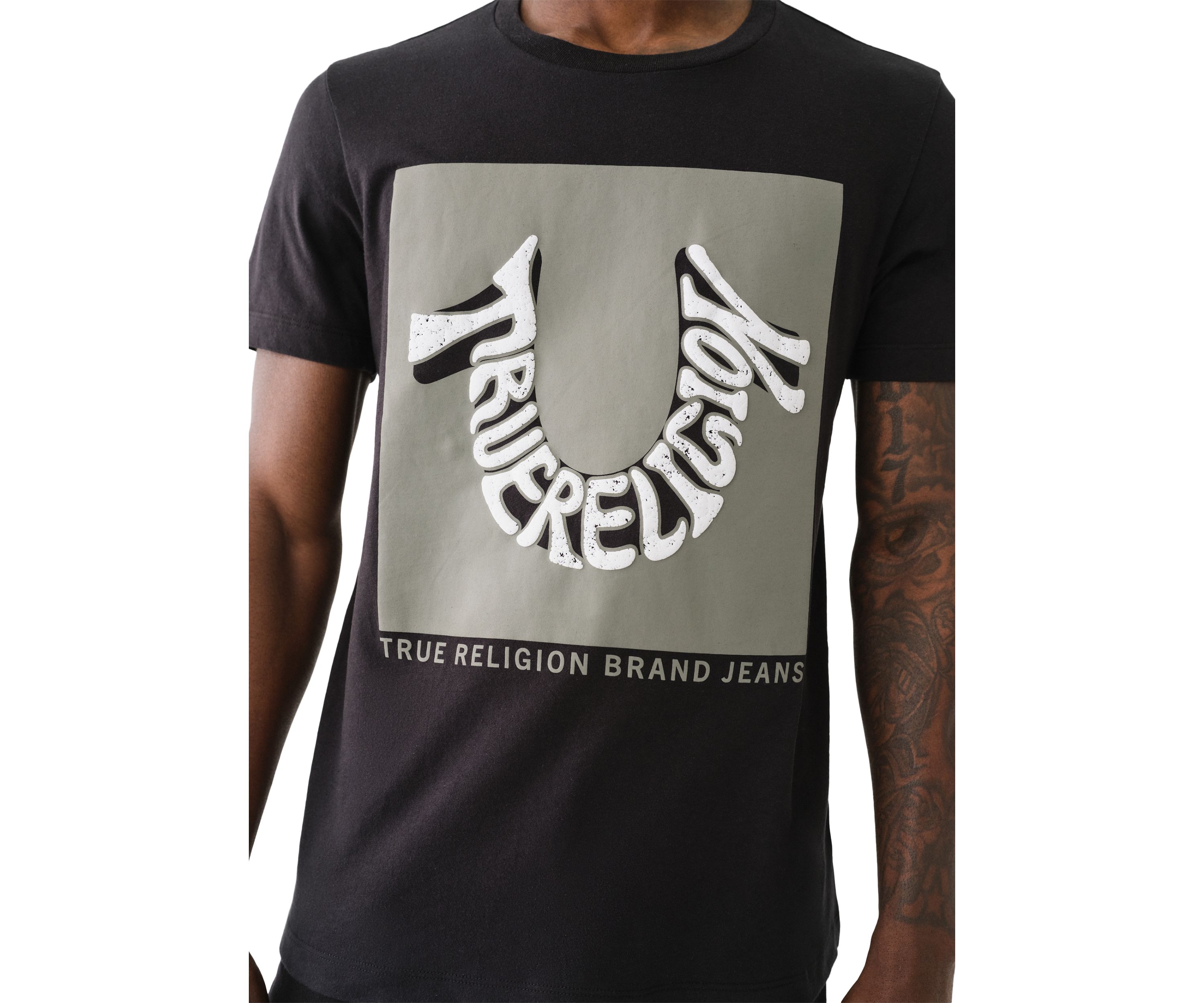 Warped Logo Short Sleeve T-Shirt