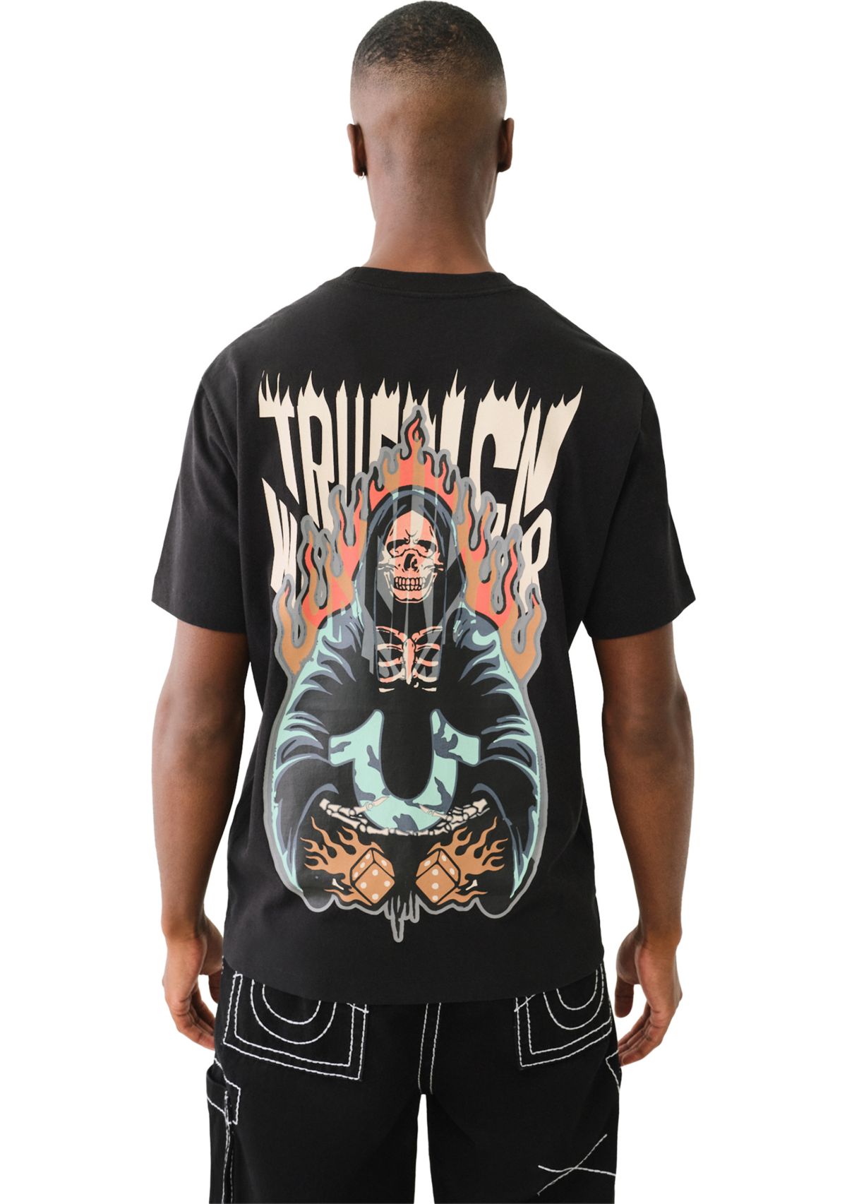 Mens Reaper Graphic Logo T-Shirt