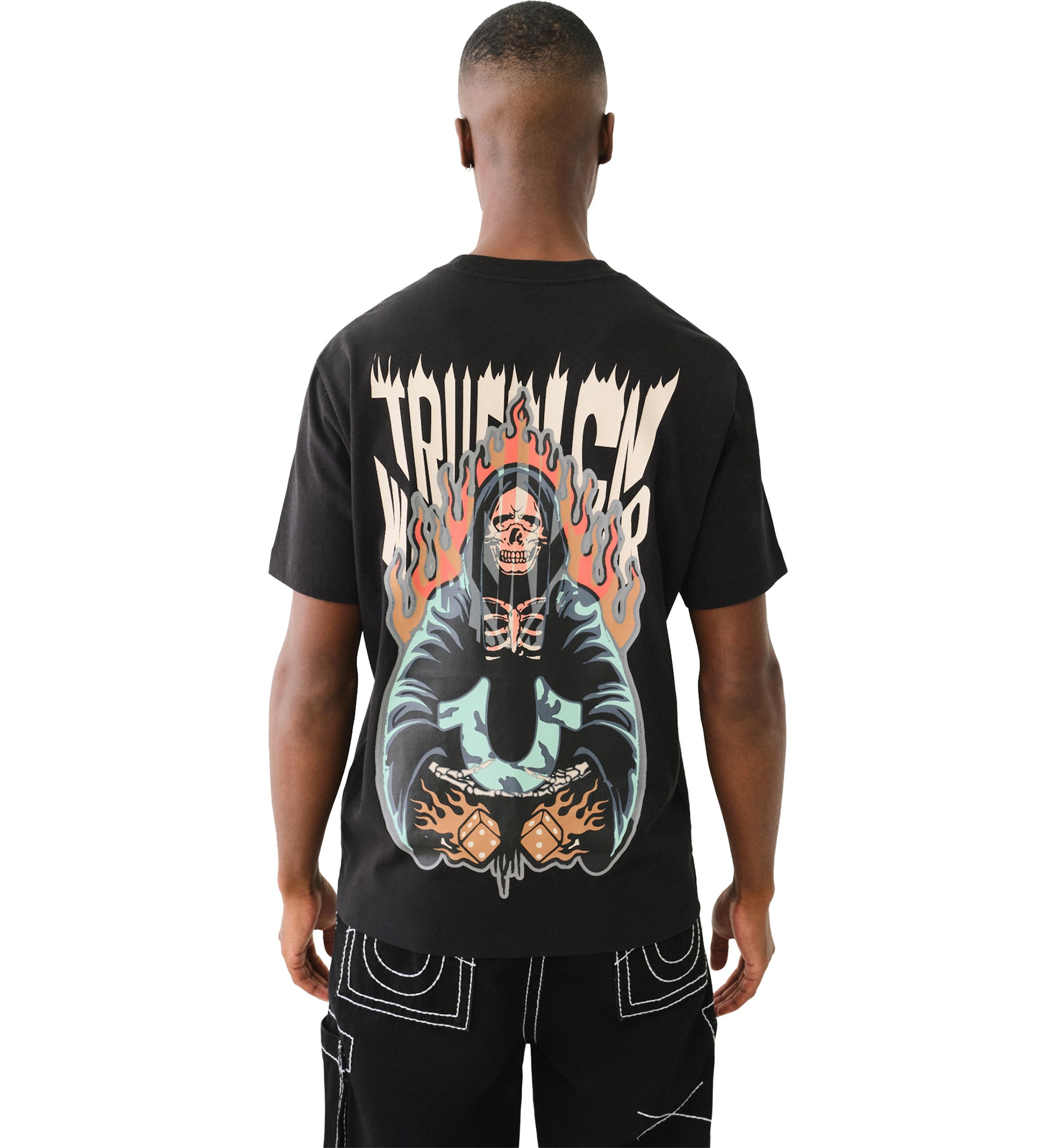 Mens Reaper Graphic Logo T-Shirt