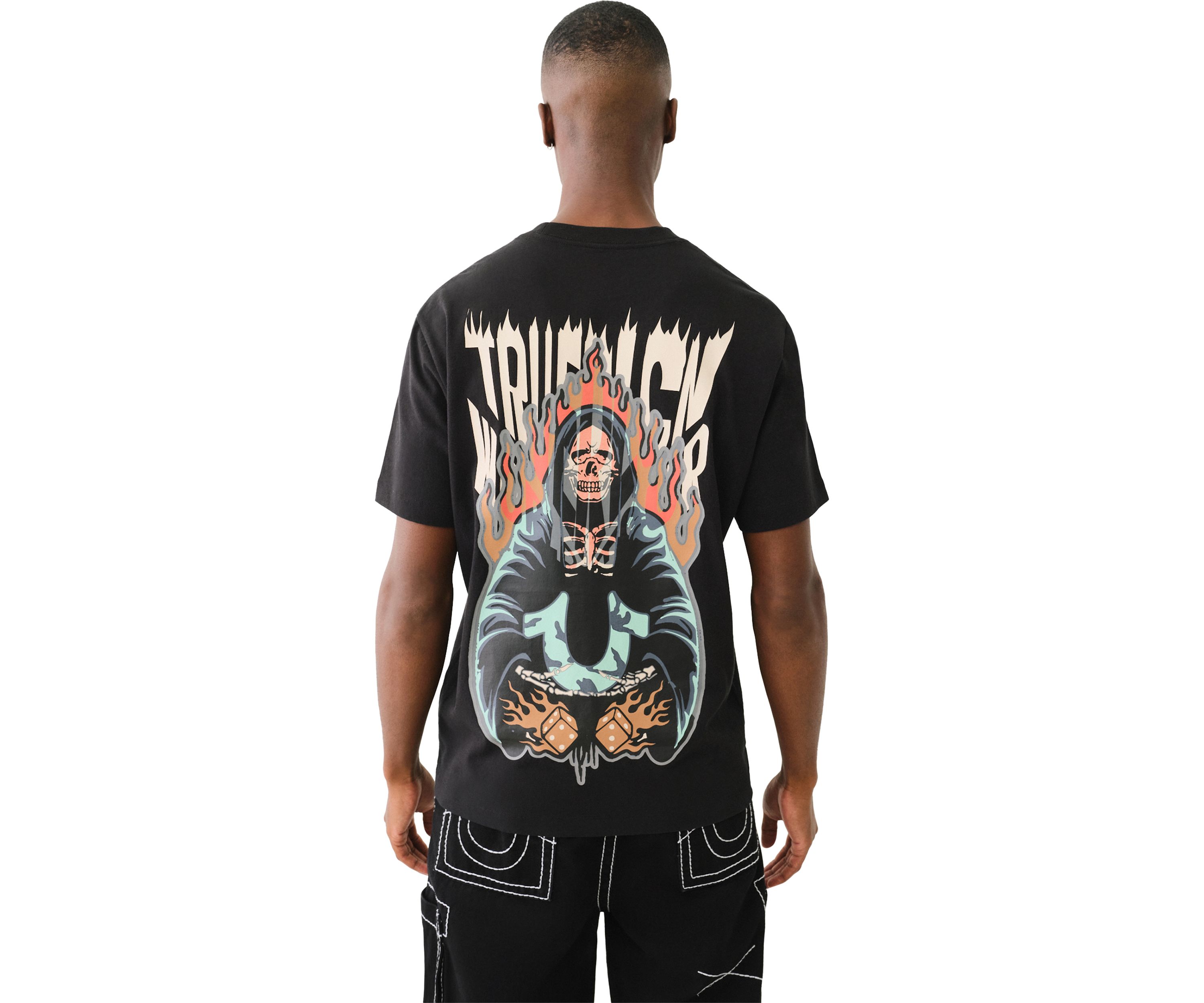 Mens Reaper Graphic Logo T-Shirt