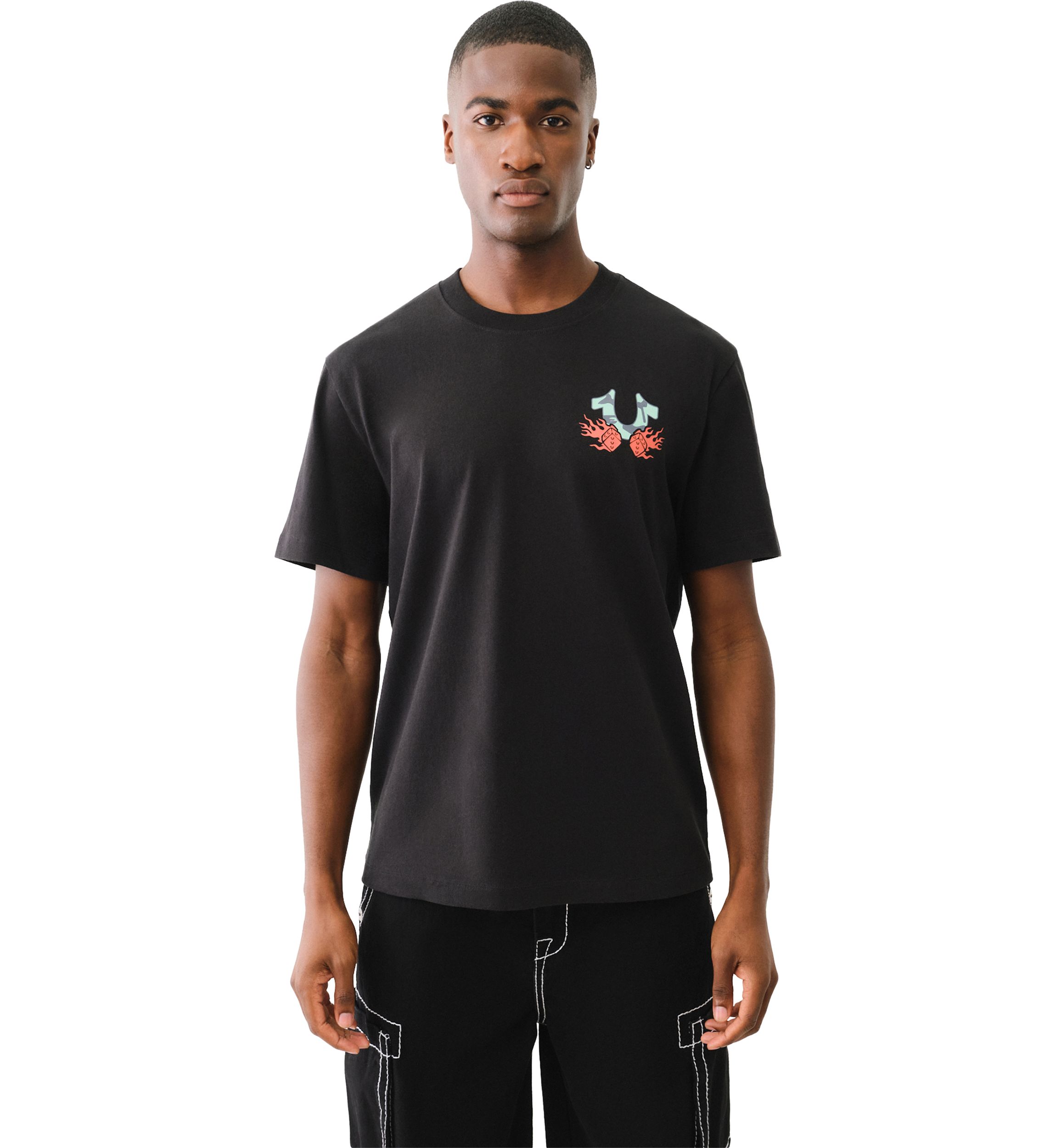 Mens Reaper Graphic Logo T-Shirt
