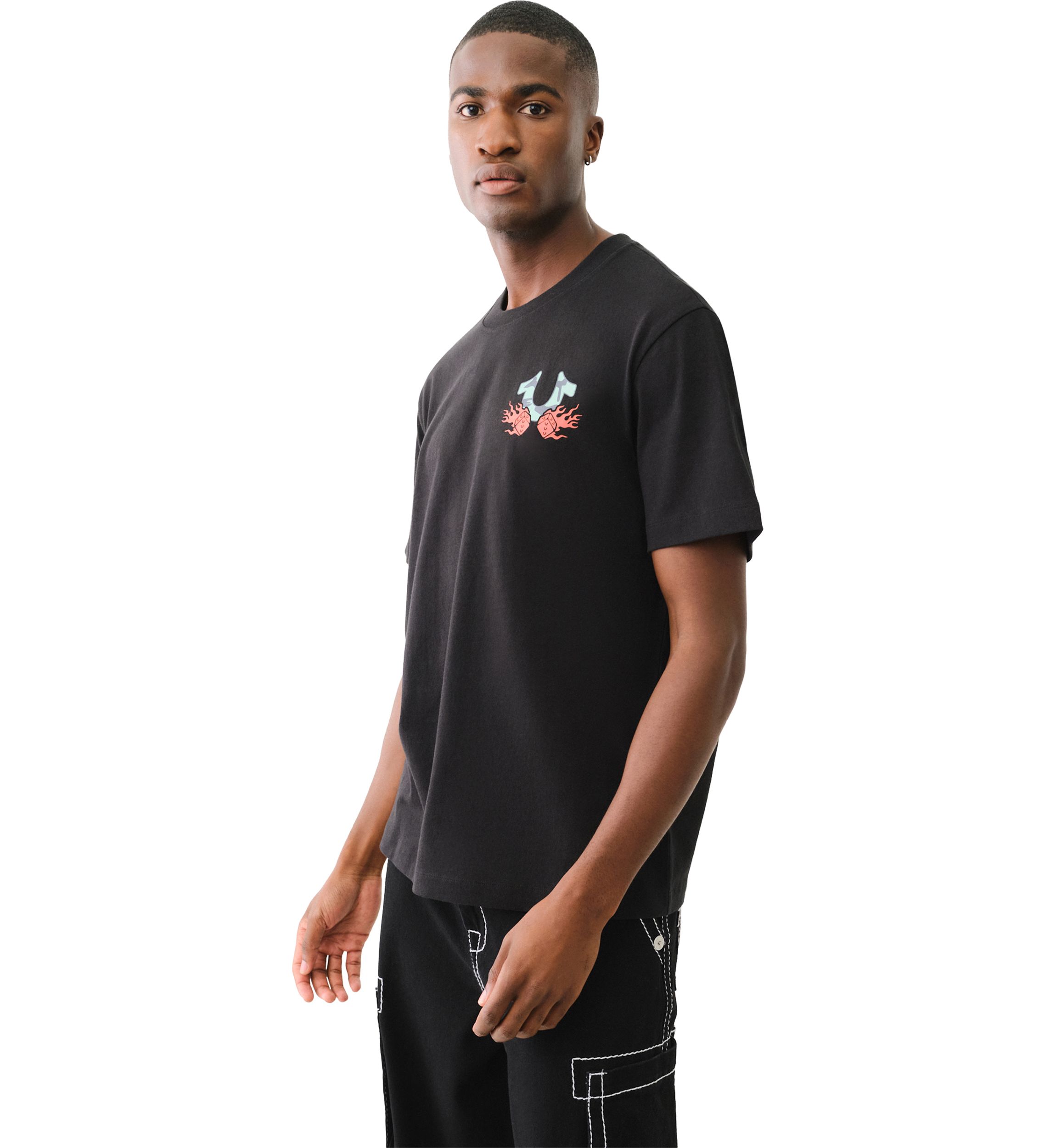 Mens Reaper Graphic Logo T-Shirt
