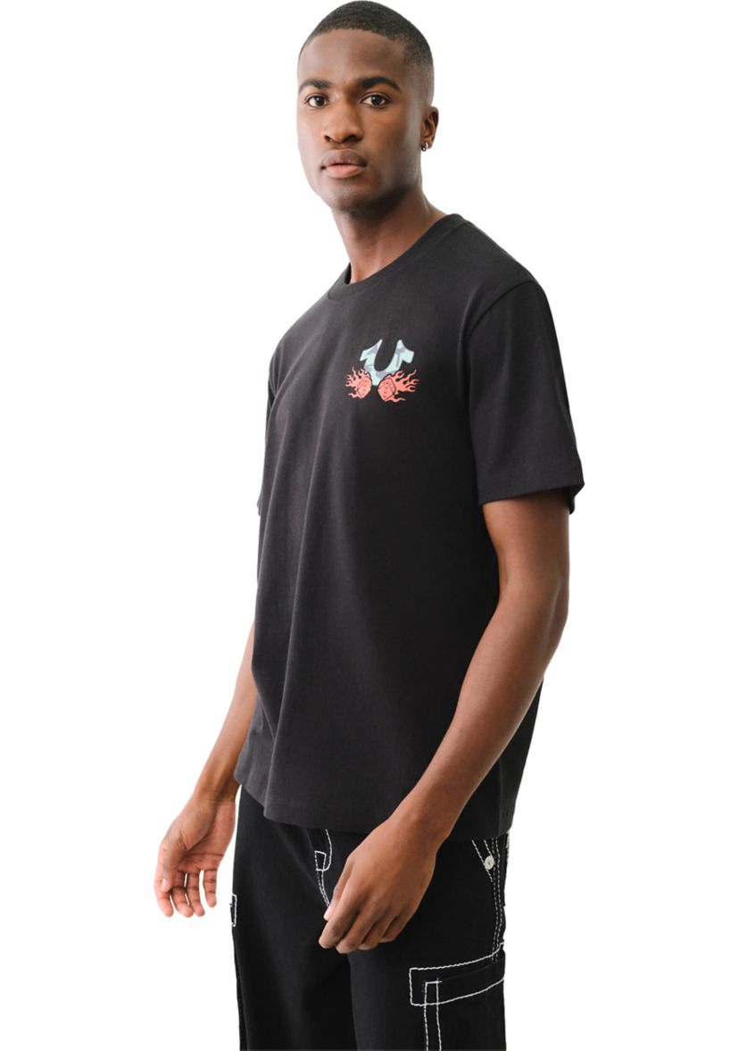 Mens Reaper Graphic Logo T-Shirt