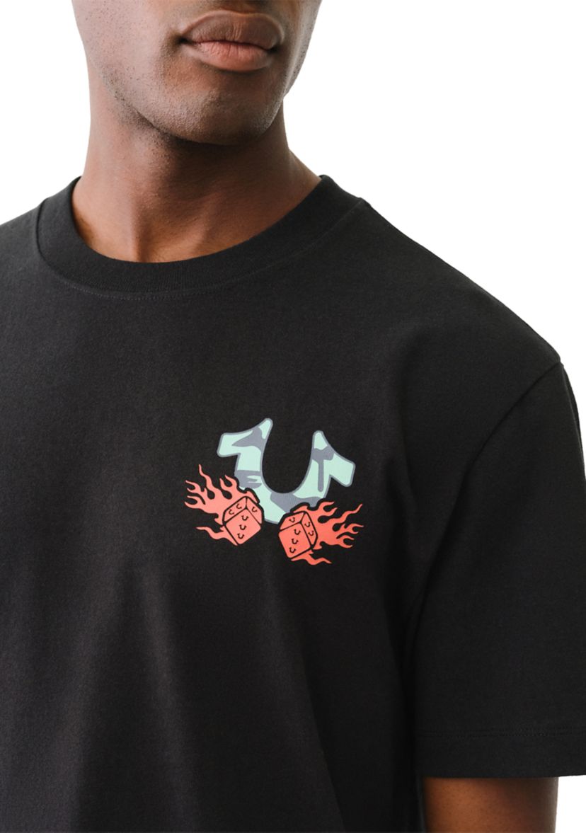 Mens Reaper Graphic Logo T-Shirt