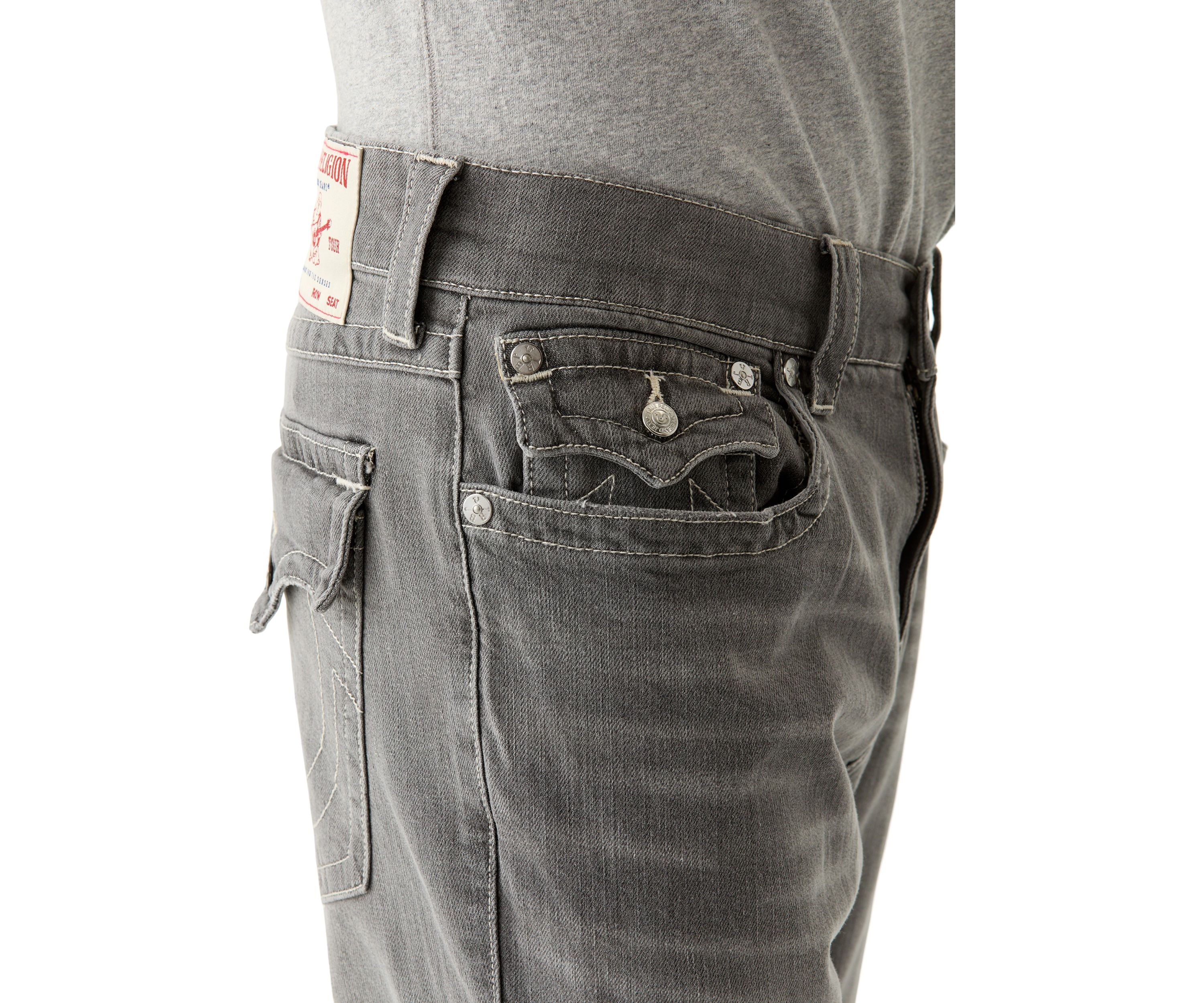 Ricky Straight Single Needle Flap Jeans