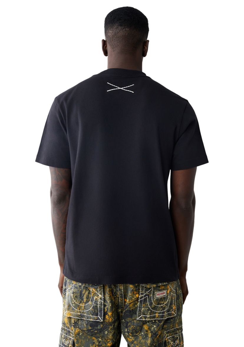 Mens World Tour Logo Short Sleeve Graphic T-Shirt