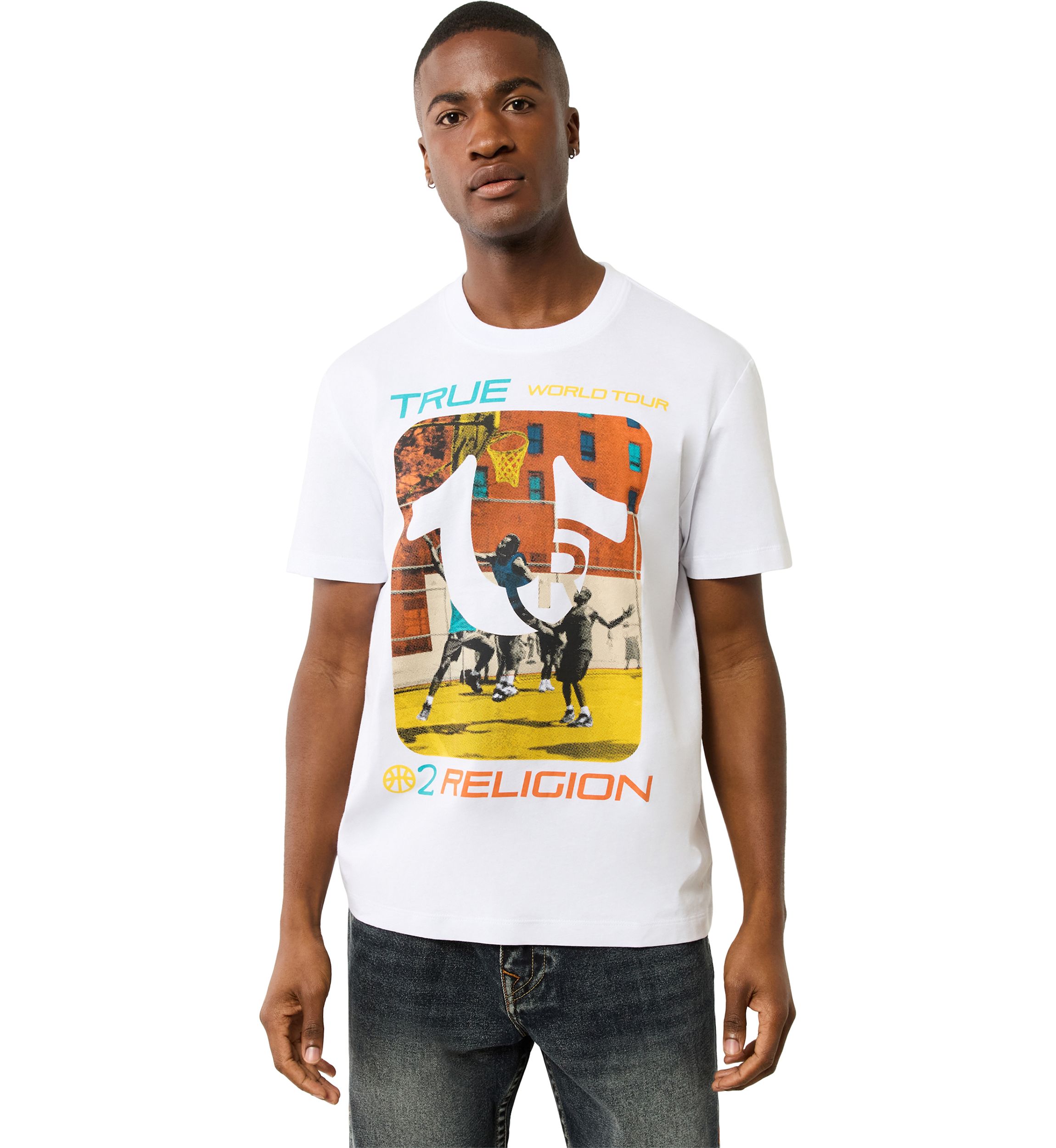 True Ball League Short Sleeve Logo Graphic T-Shirt 