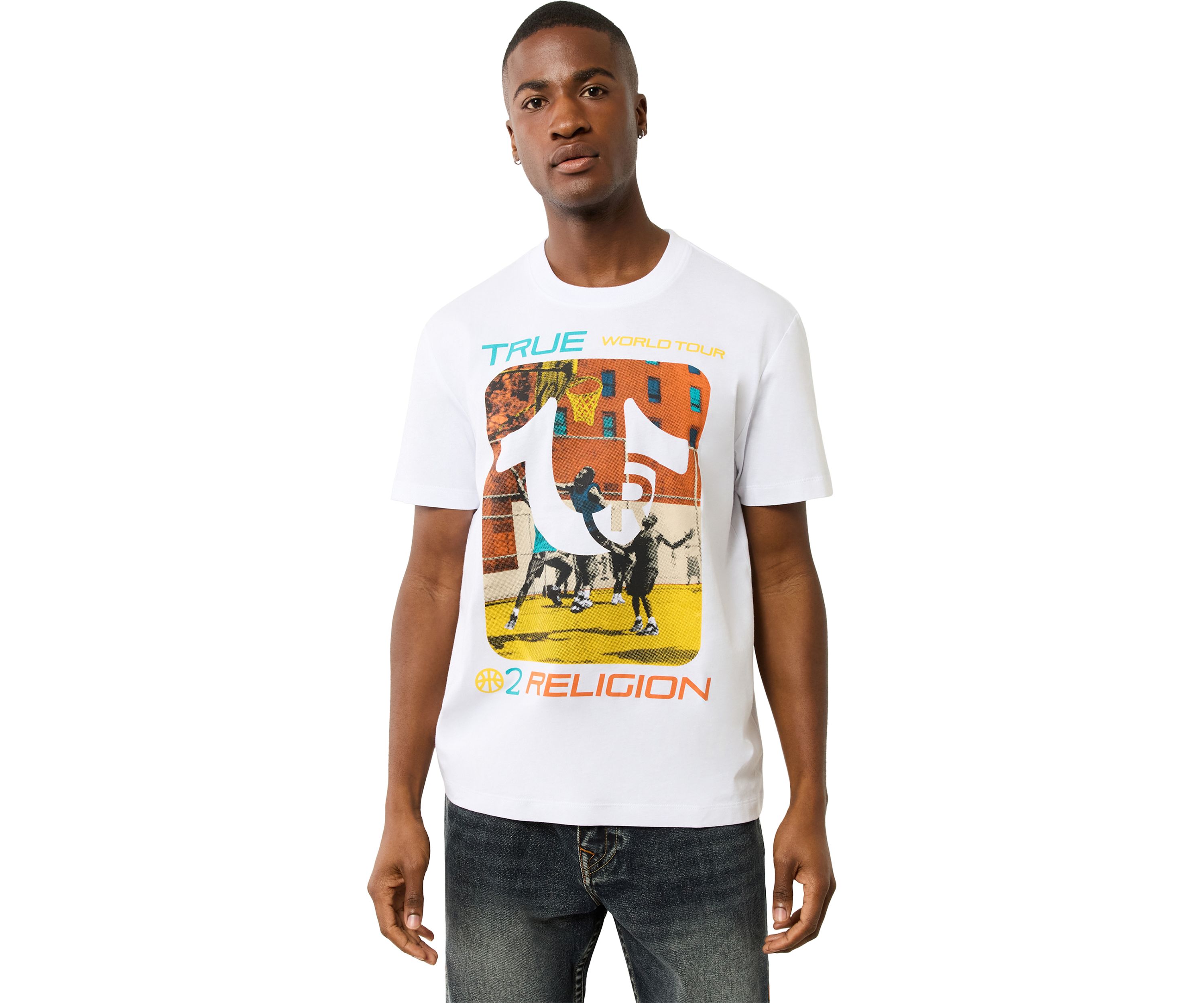 True Ball League Short Sleeve Logo Graphic T-Shirt 