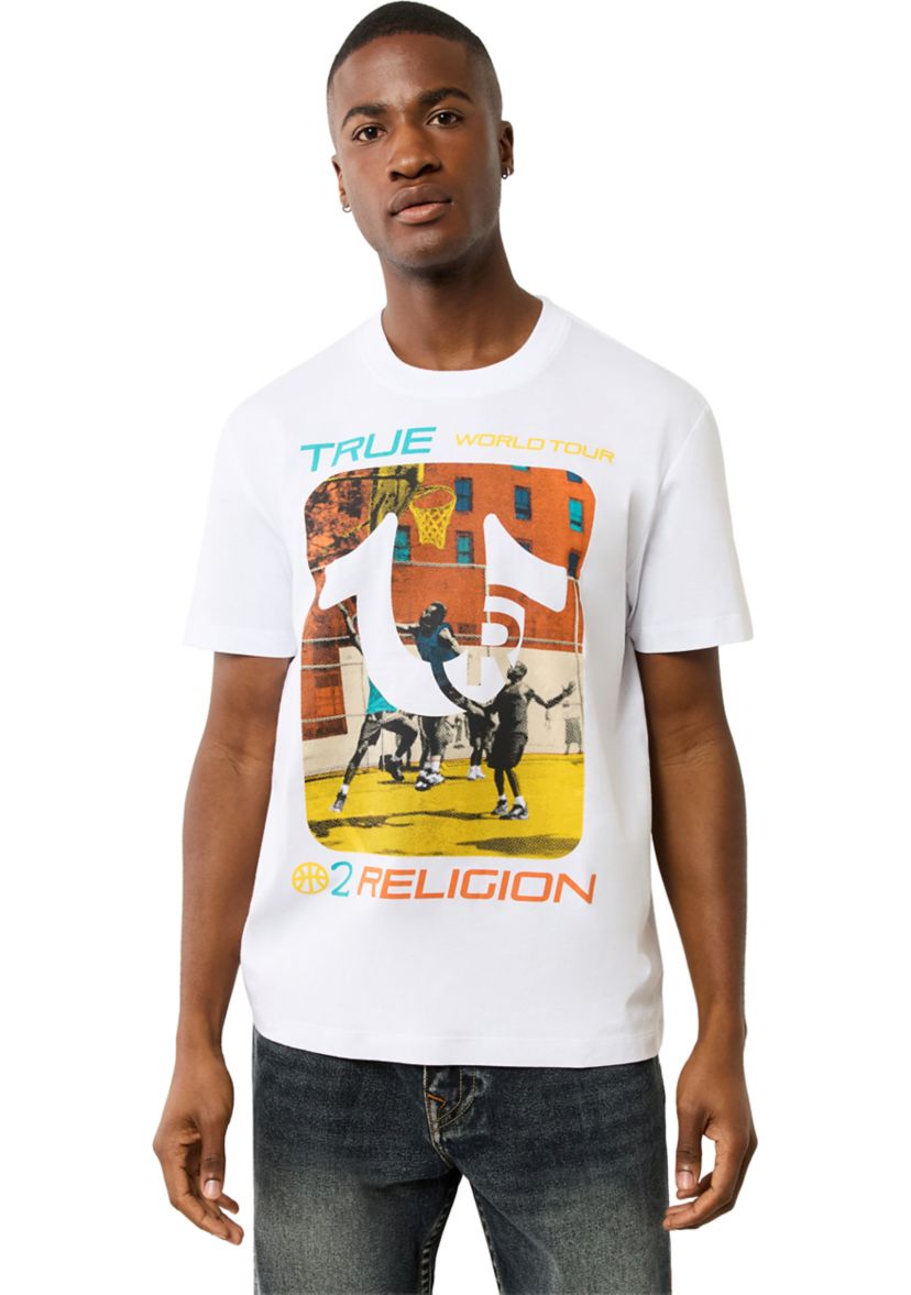 True Ball League Short Sleeve Logo Graphic T-Shirt 