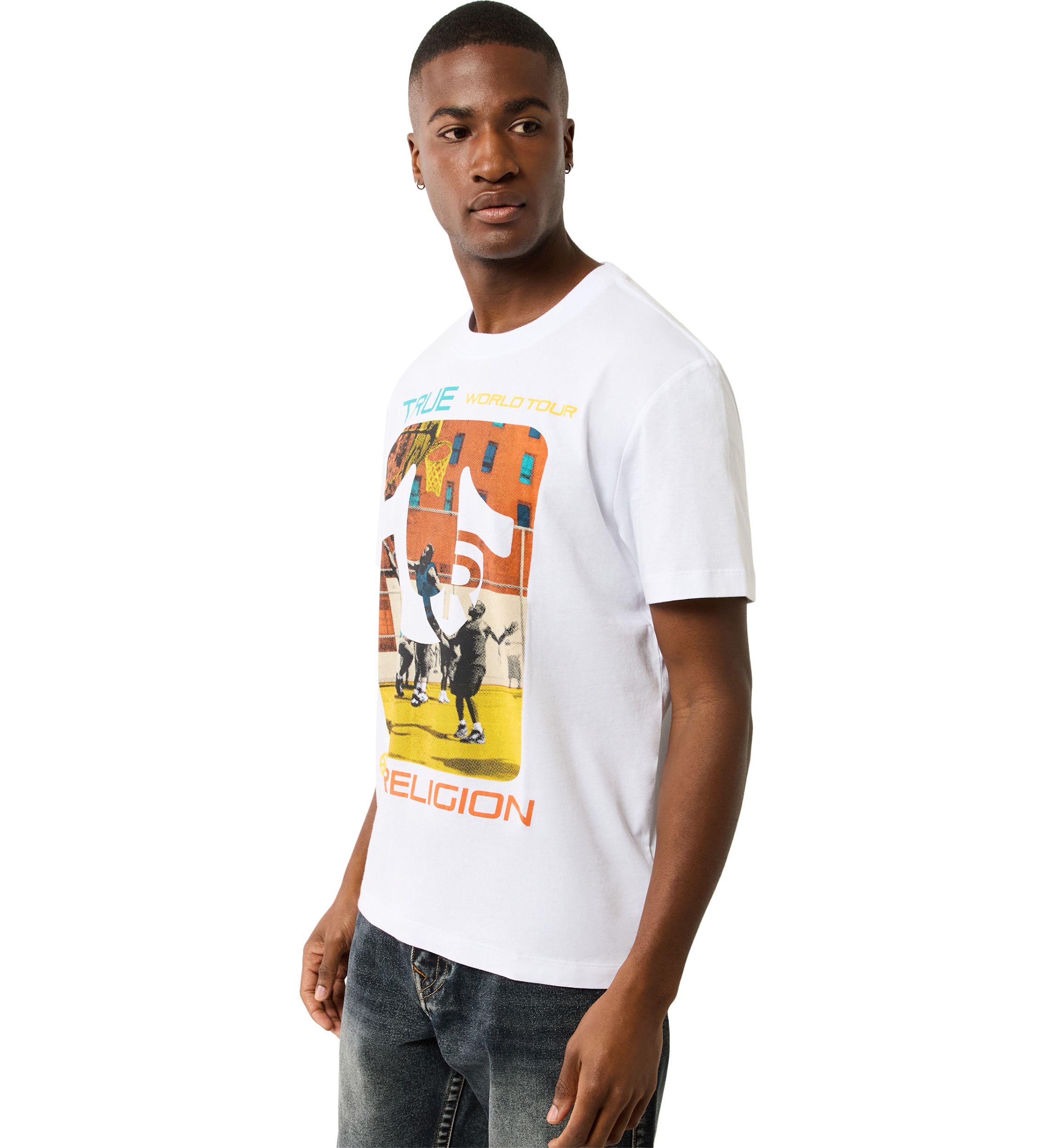 True Ball League Short Sleeve Logo Graphic T-Shirt 