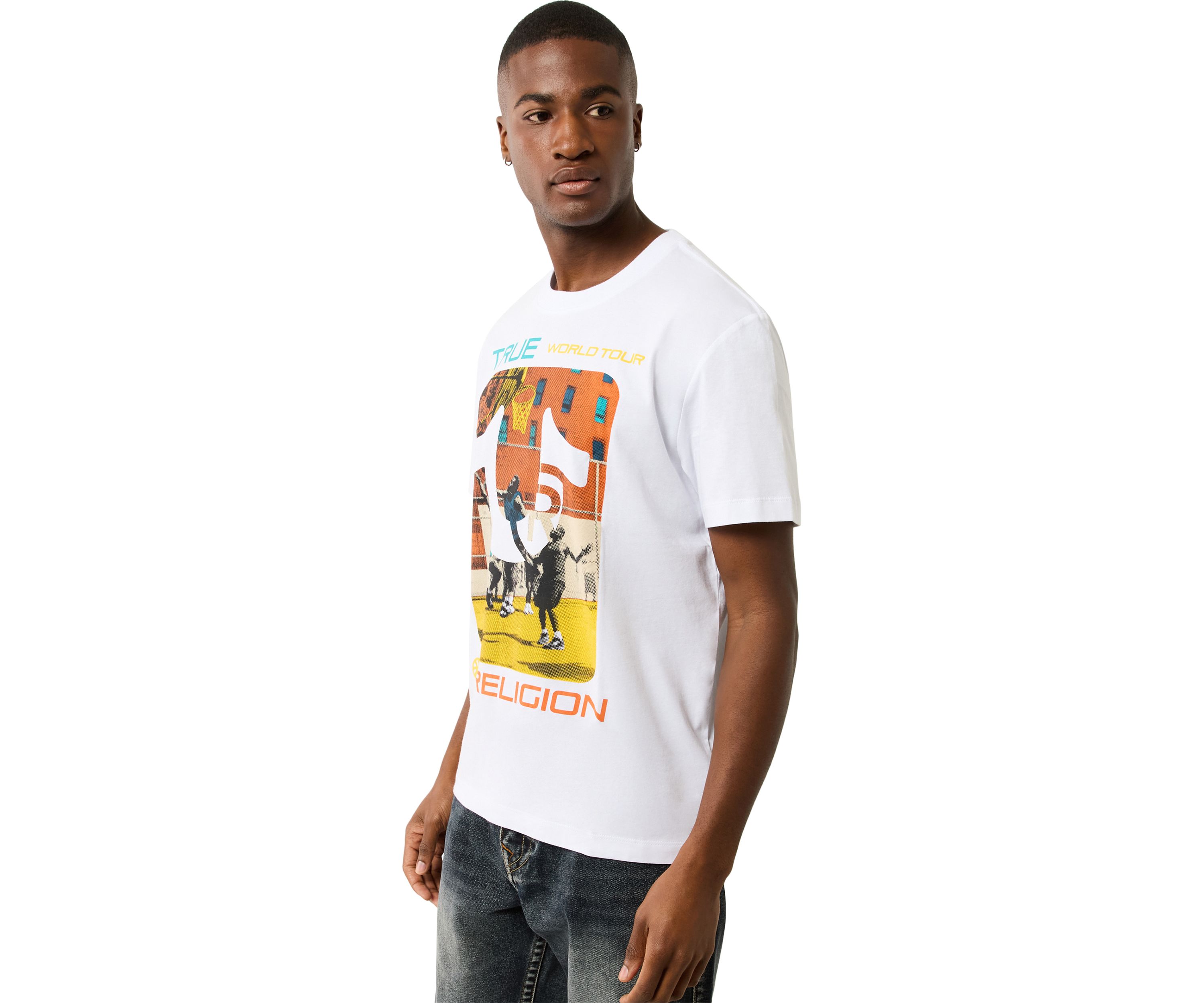 True Ball League Short Sleeve Logo Graphic T-Shirt 