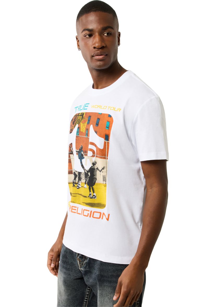 True Ball League Short Sleeve Logo Graphic T-Shirt 