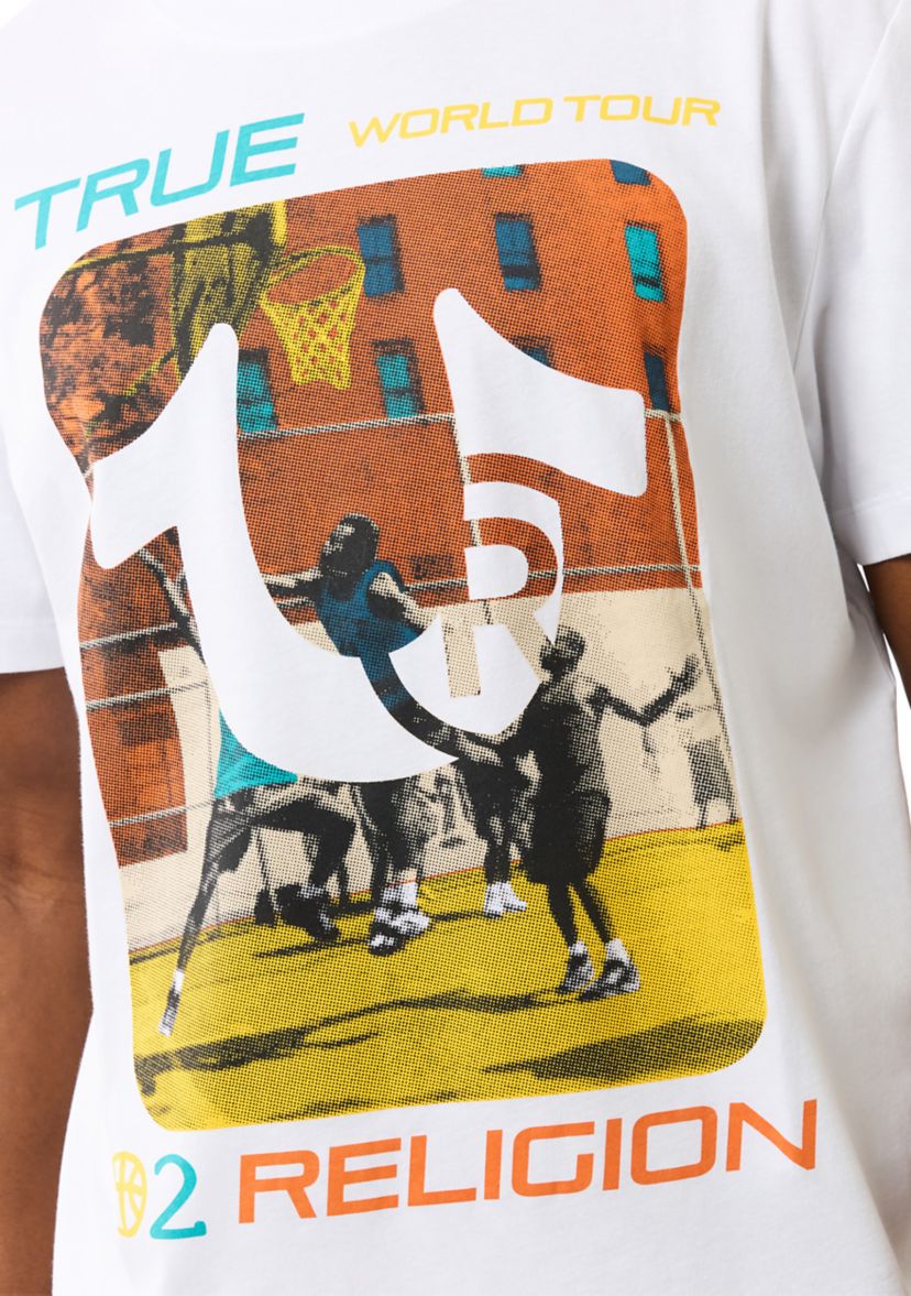 True Ball League Short Sleeve Logo Graphic T-Shirt 