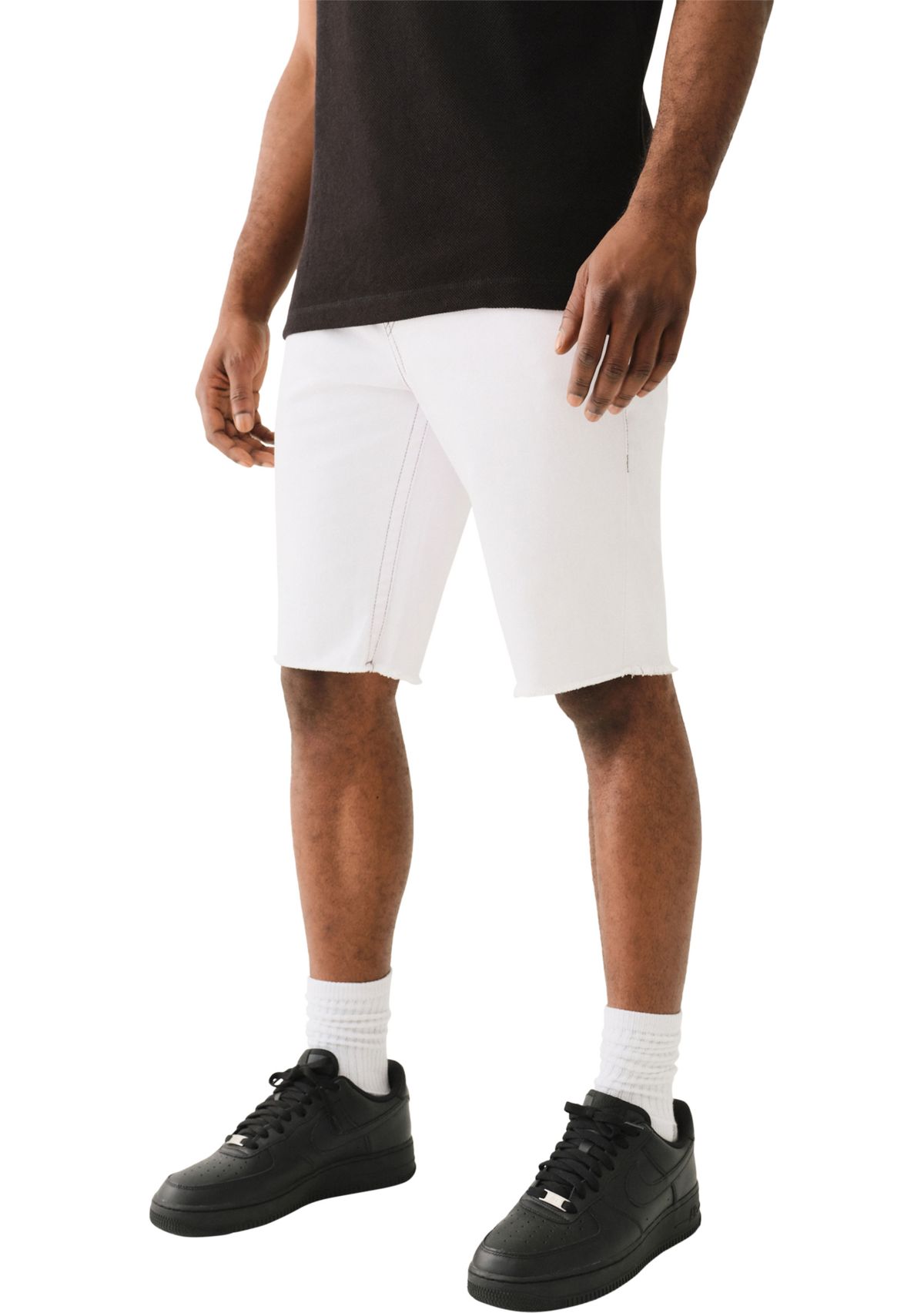 Ricky Fit Denim Flap Pocket Shorts