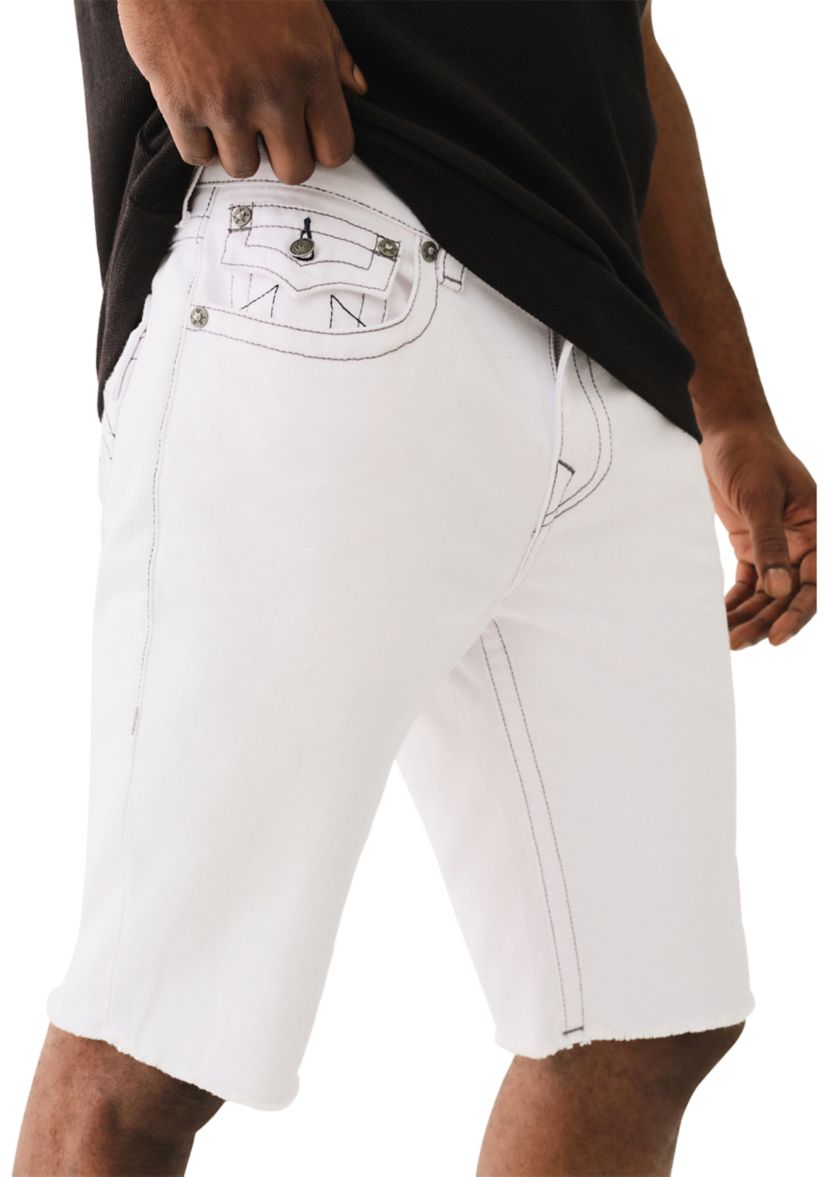 Ricky Fit Denim Flap Pocket Shorts