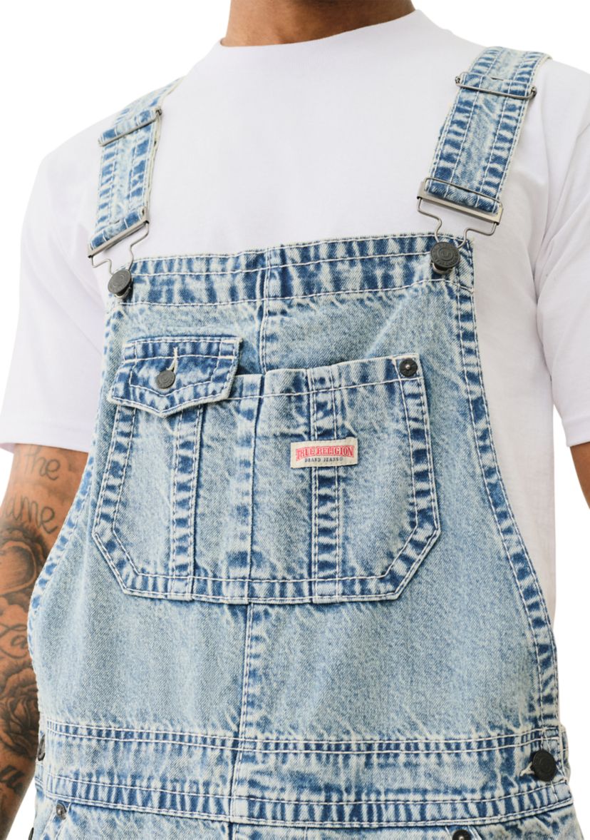 Mens Double Cargo Big T Overalls