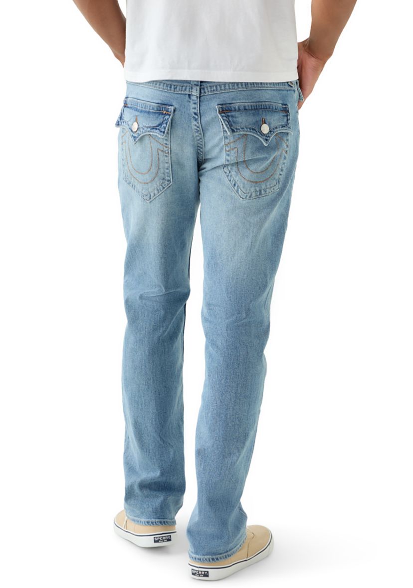 Mens Ricky Straight Leg Flap Jeans