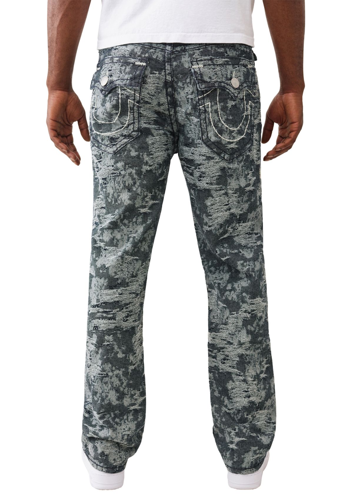 Bobby Baggy Jacquard Jeans