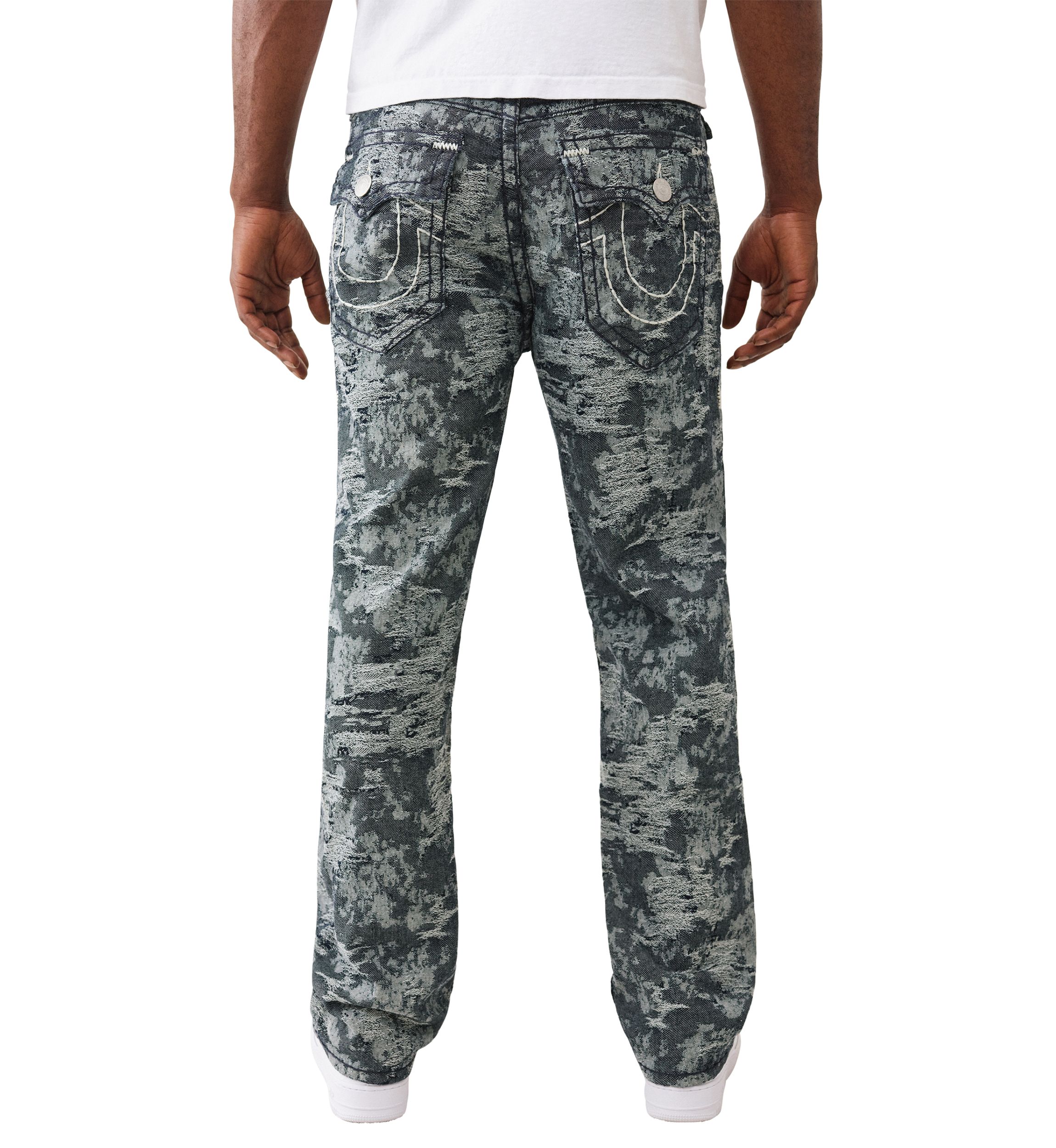 Bobby Baggy Jacquard Jeans