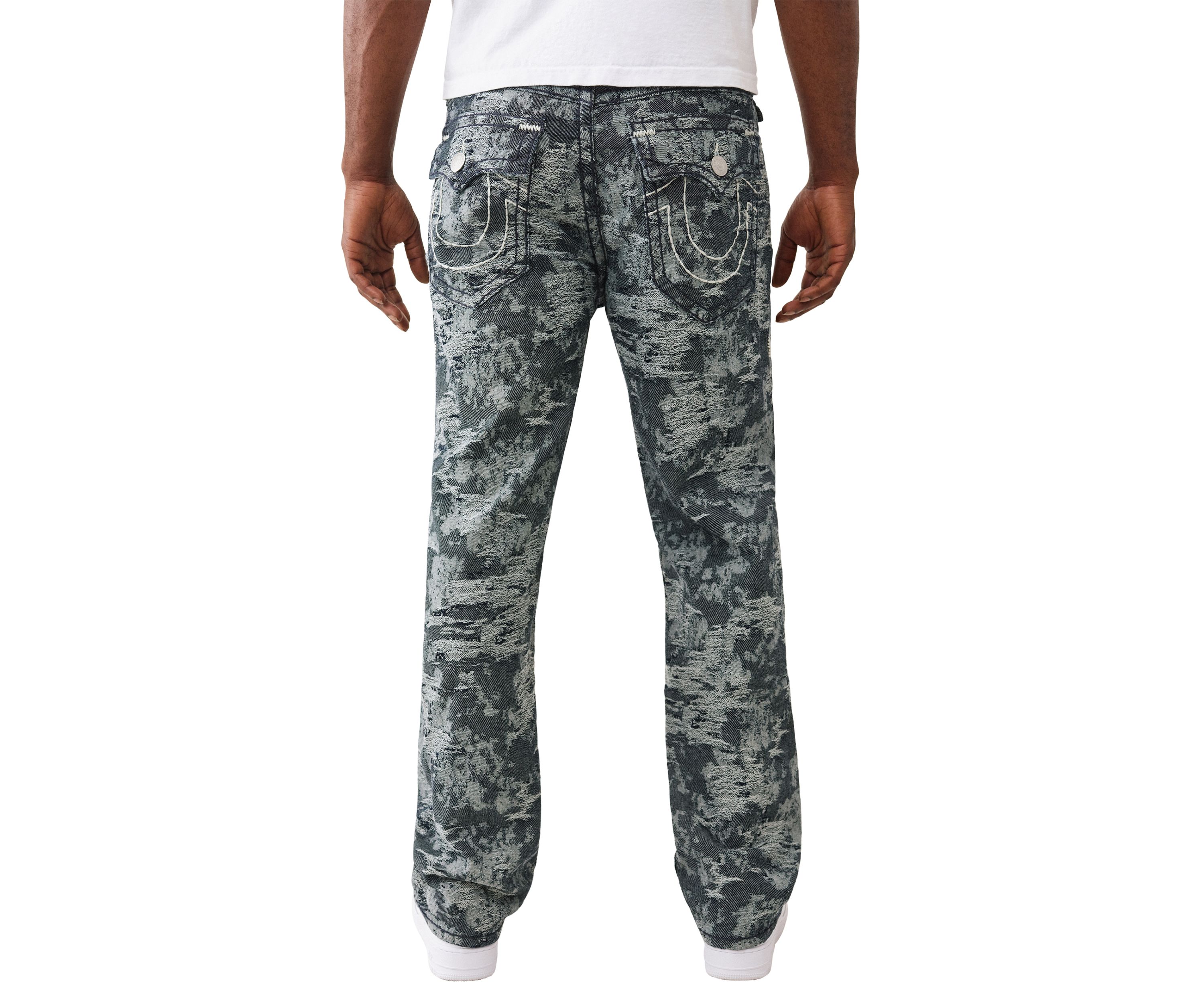 Bobby Baggy Jacquard Jeans