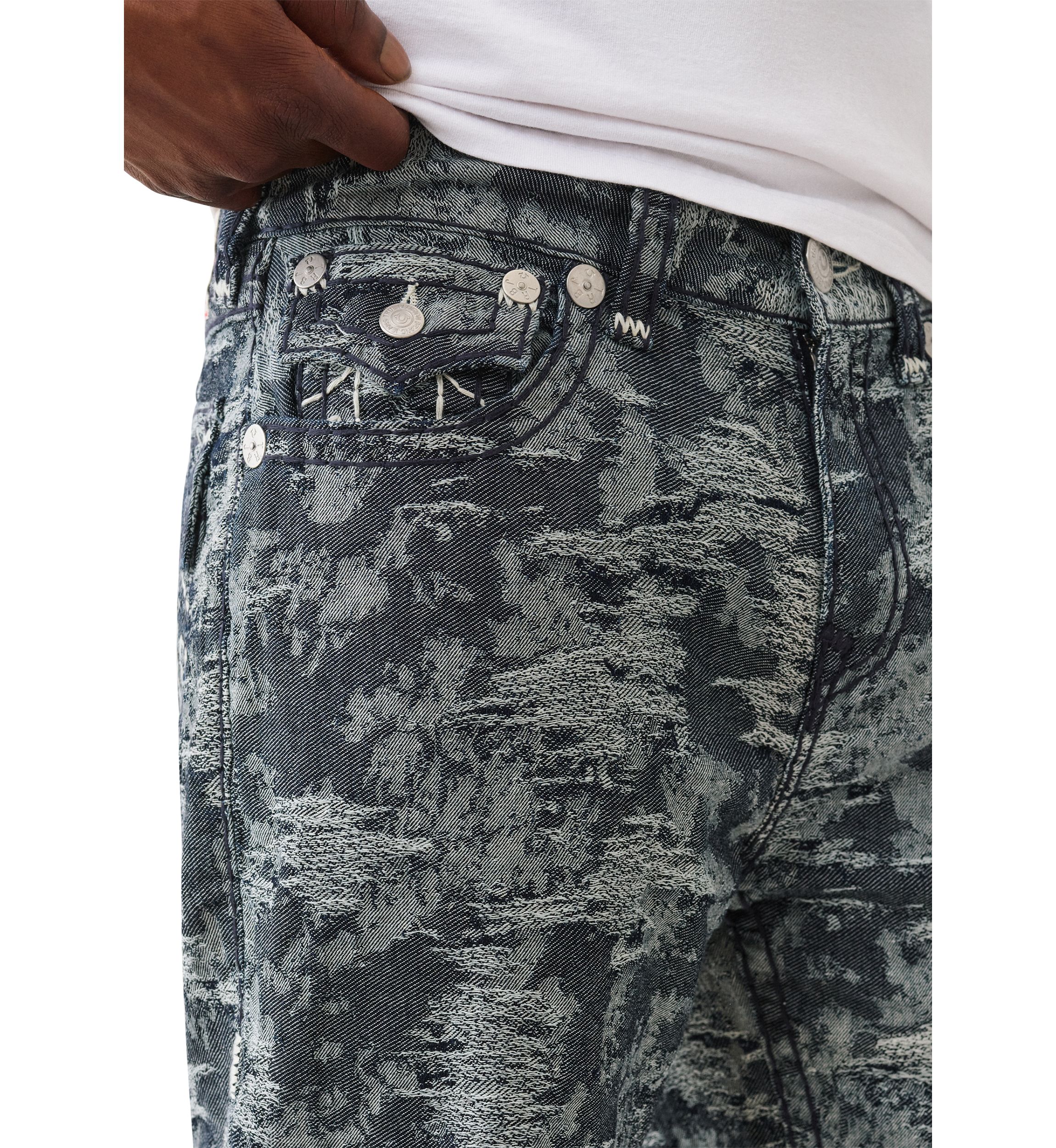 Bobby Baggy Jacquard Jeans
