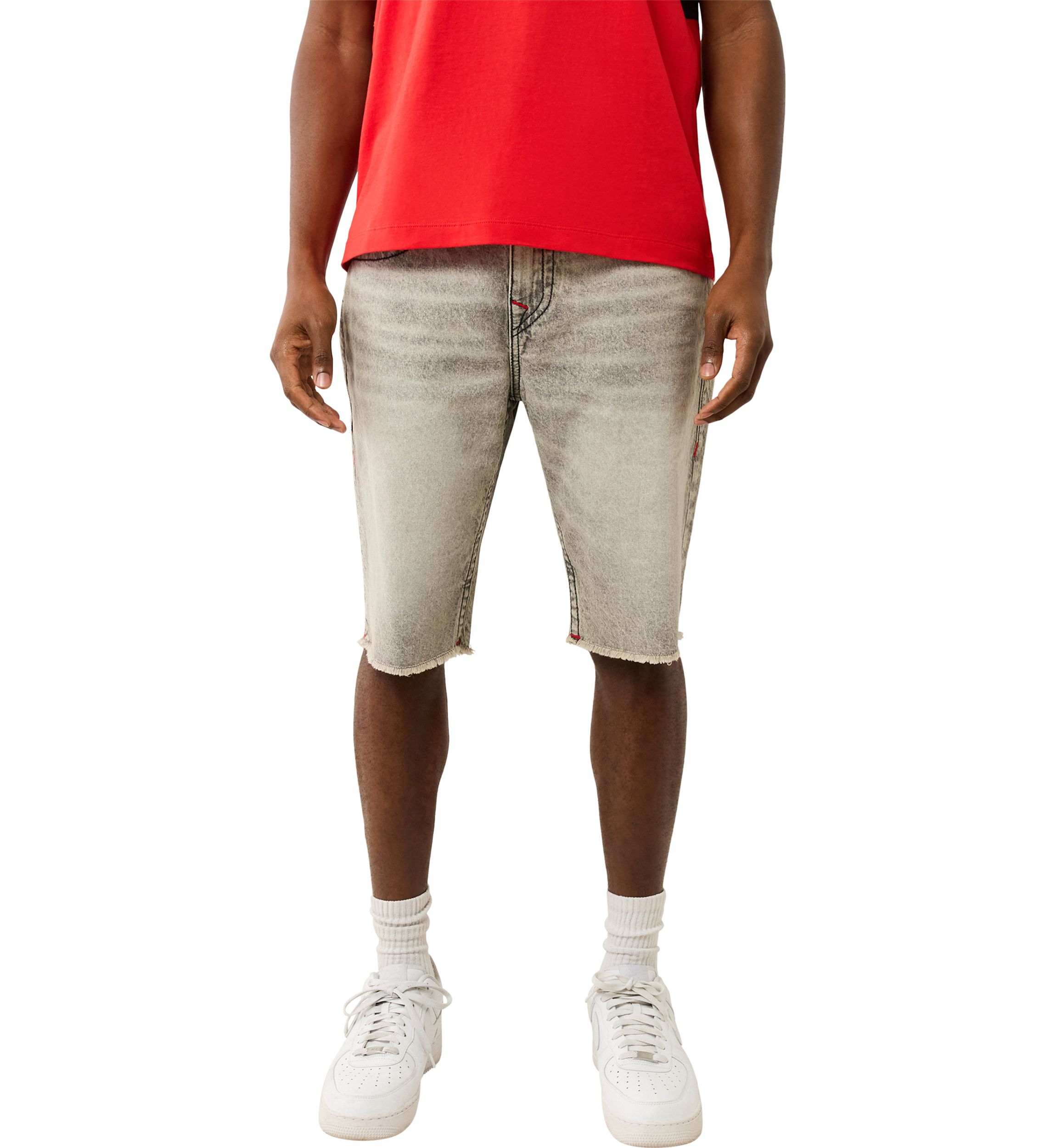 Ricky Fit Denim Flap Pocket Shorts