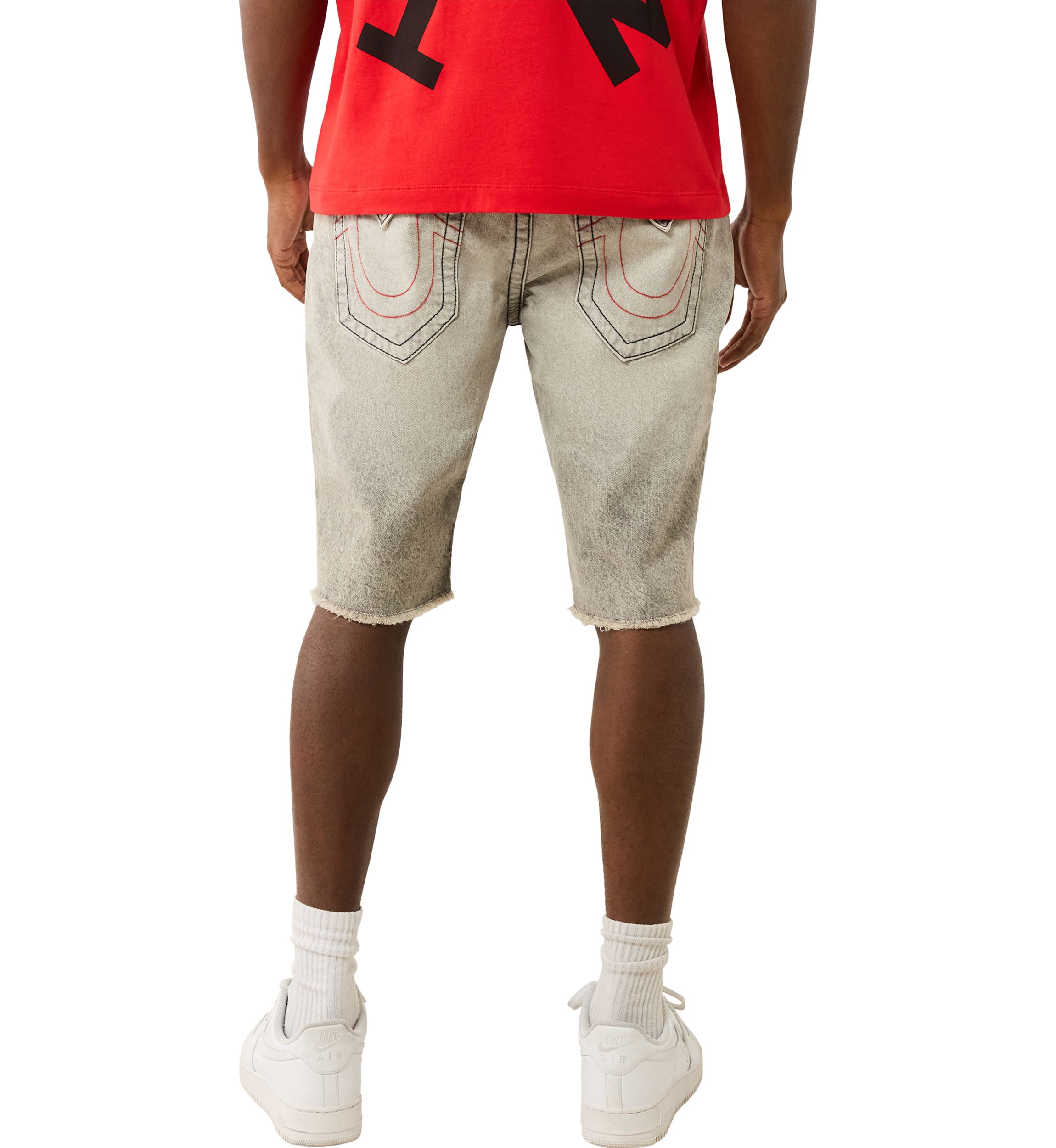 Ricky Fit Denim Flap Pocket Shorts