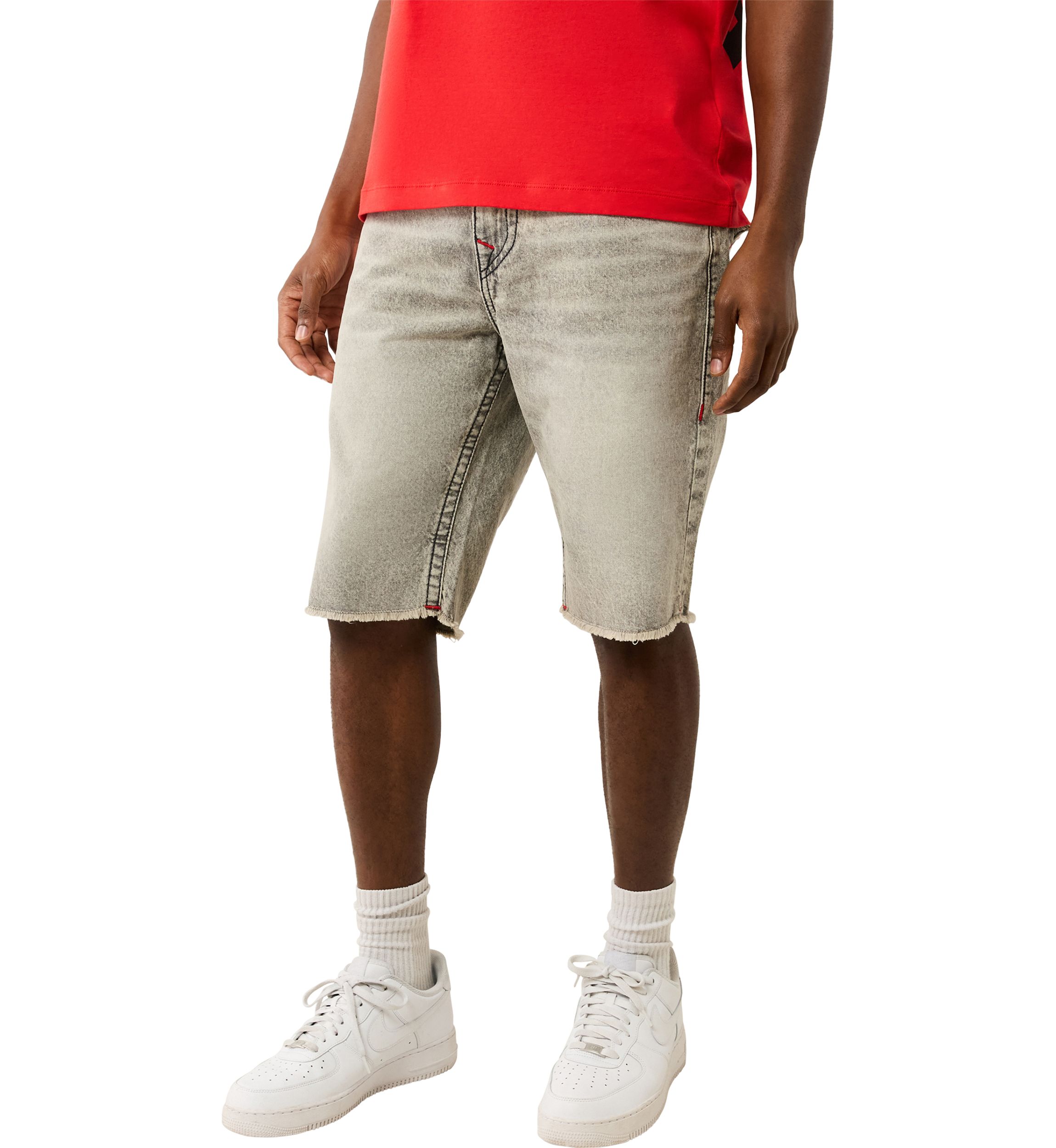 Ricky Fit Denim Flap Pocket Shorts