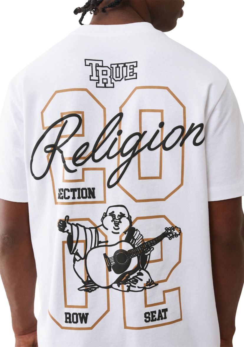Buddha Patch Short Sleeve Graphic T-Shirt