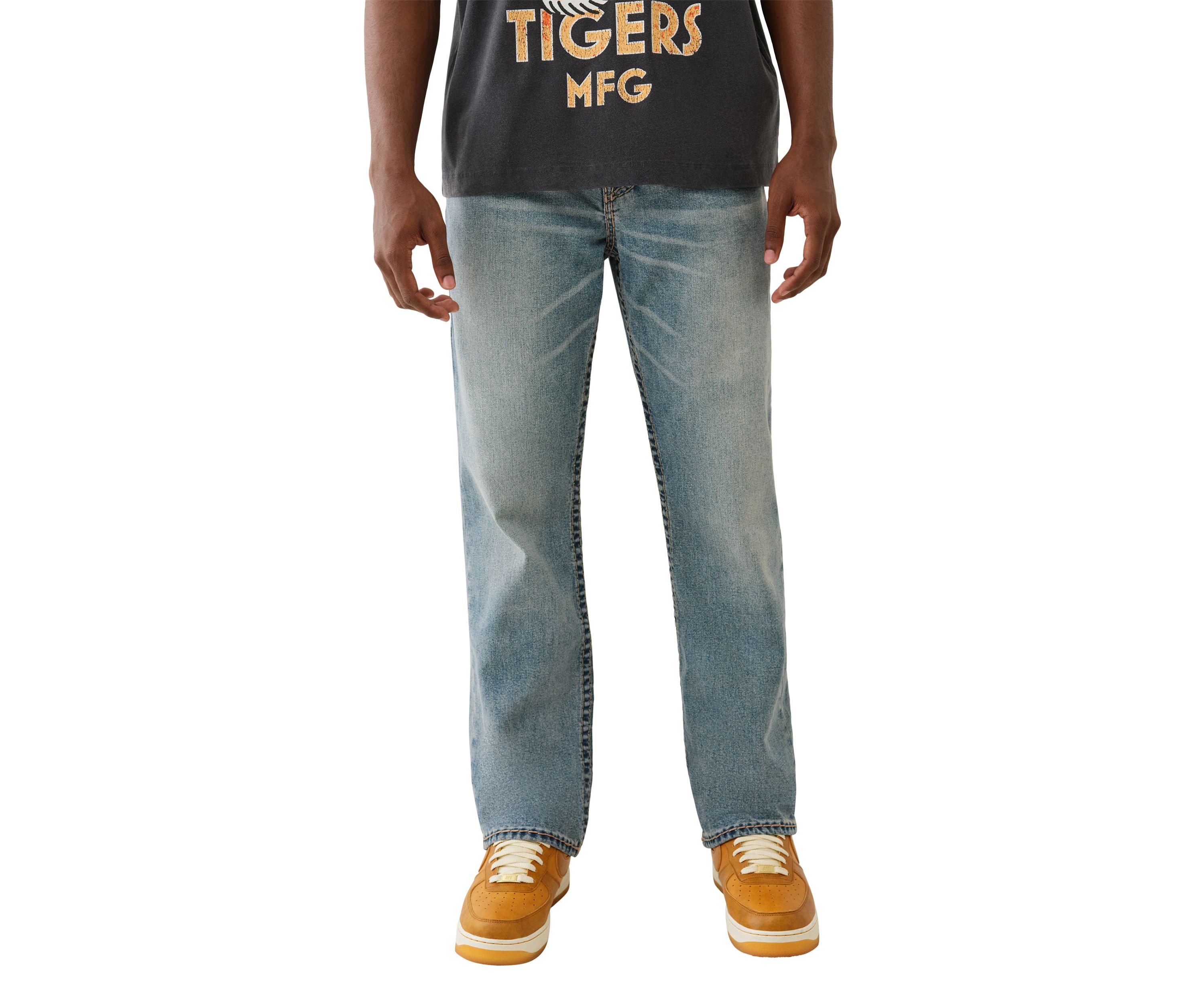 Ricky Straight Super T Flap Jeans