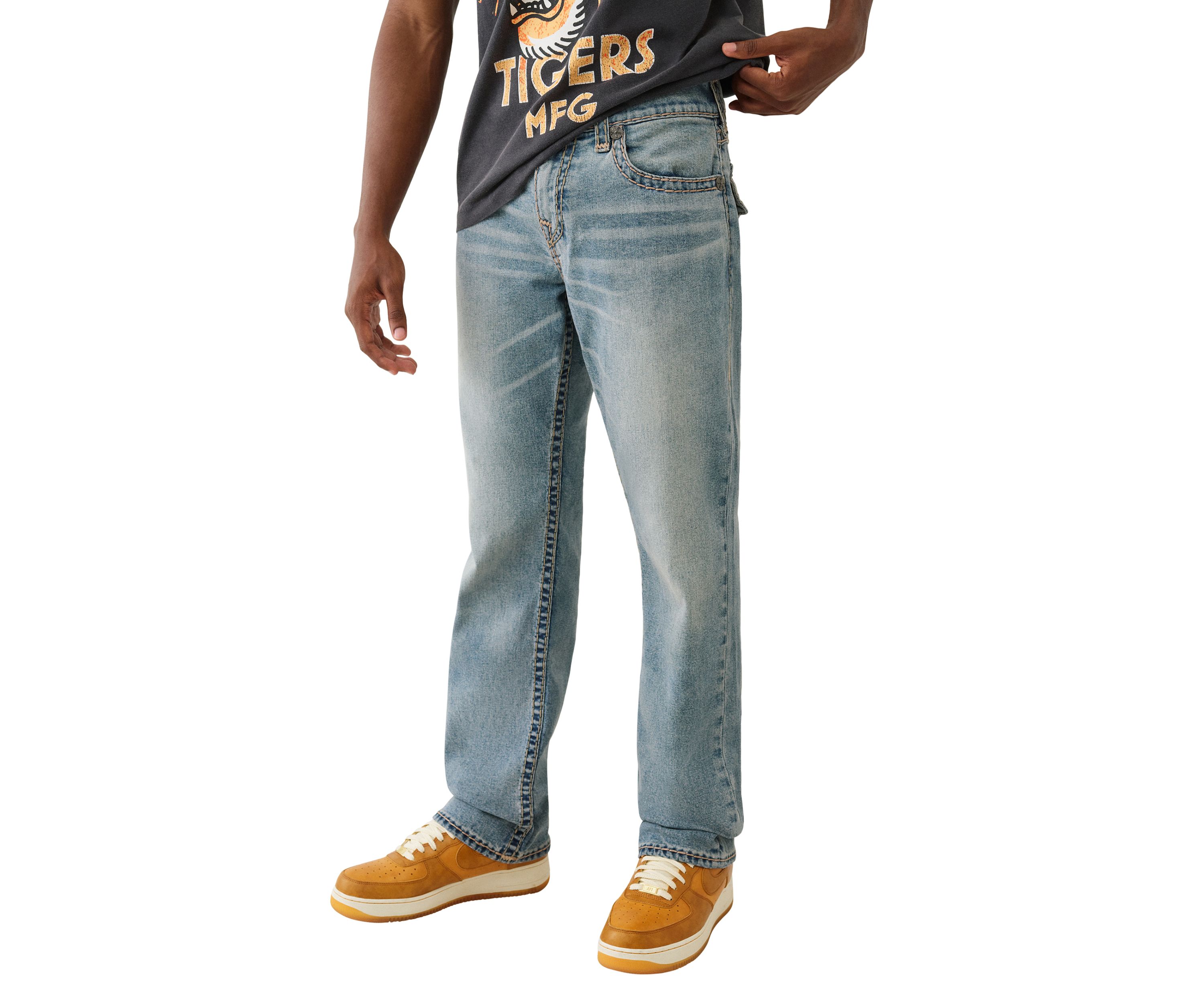 Ricky Straight Super T Flap Jeans