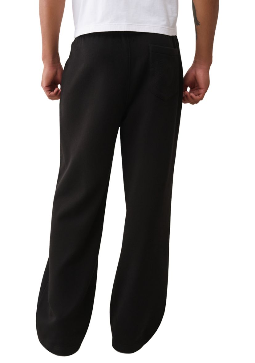 Mens Logo Flag Baggy Sweatpants