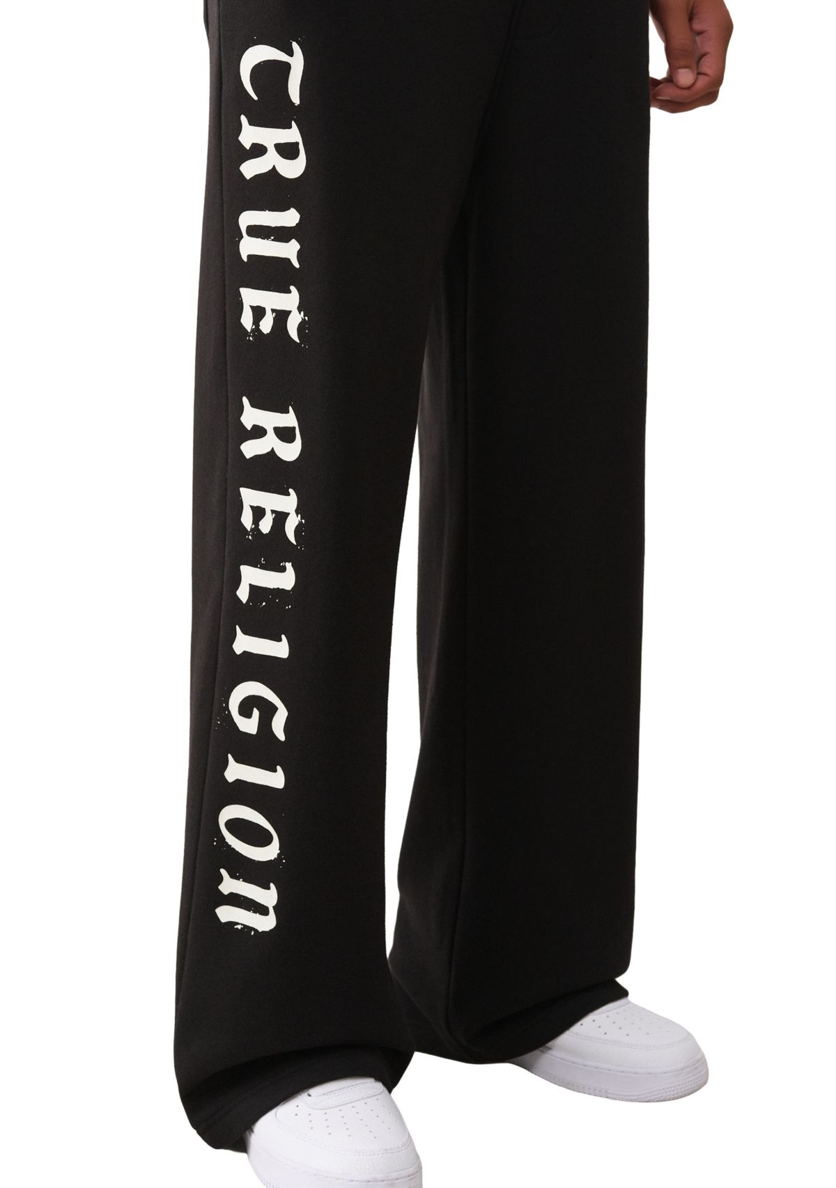 Mens Logo Flag Baggy Sweatpants