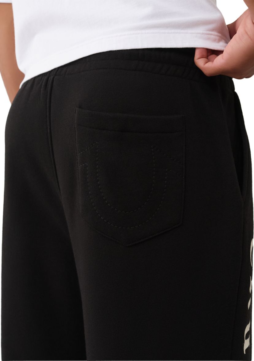 Mens Logo Flag Baggy Sweatpants