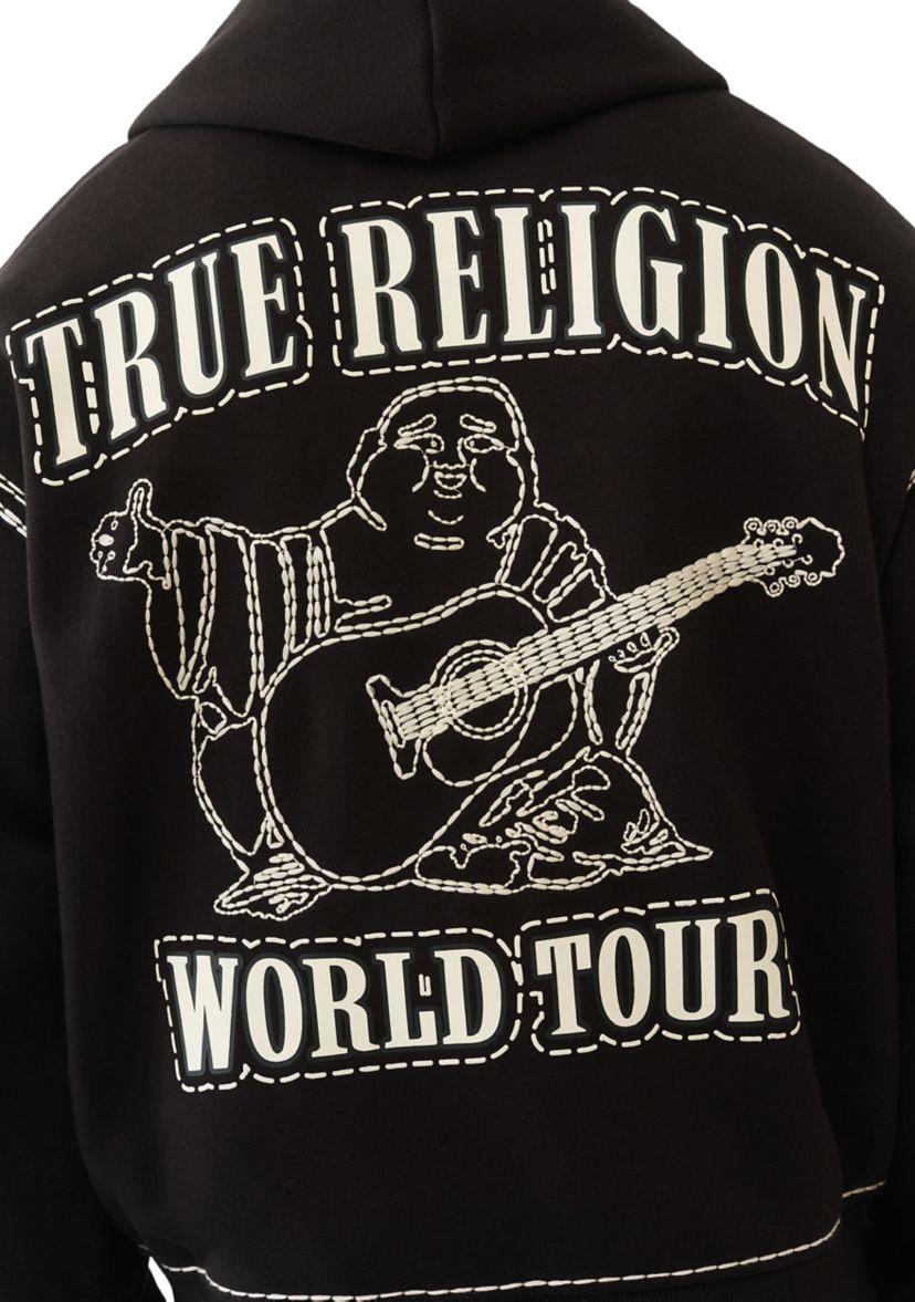 True Religion Men's Super T Boxy Zip Hoodie | Belk
