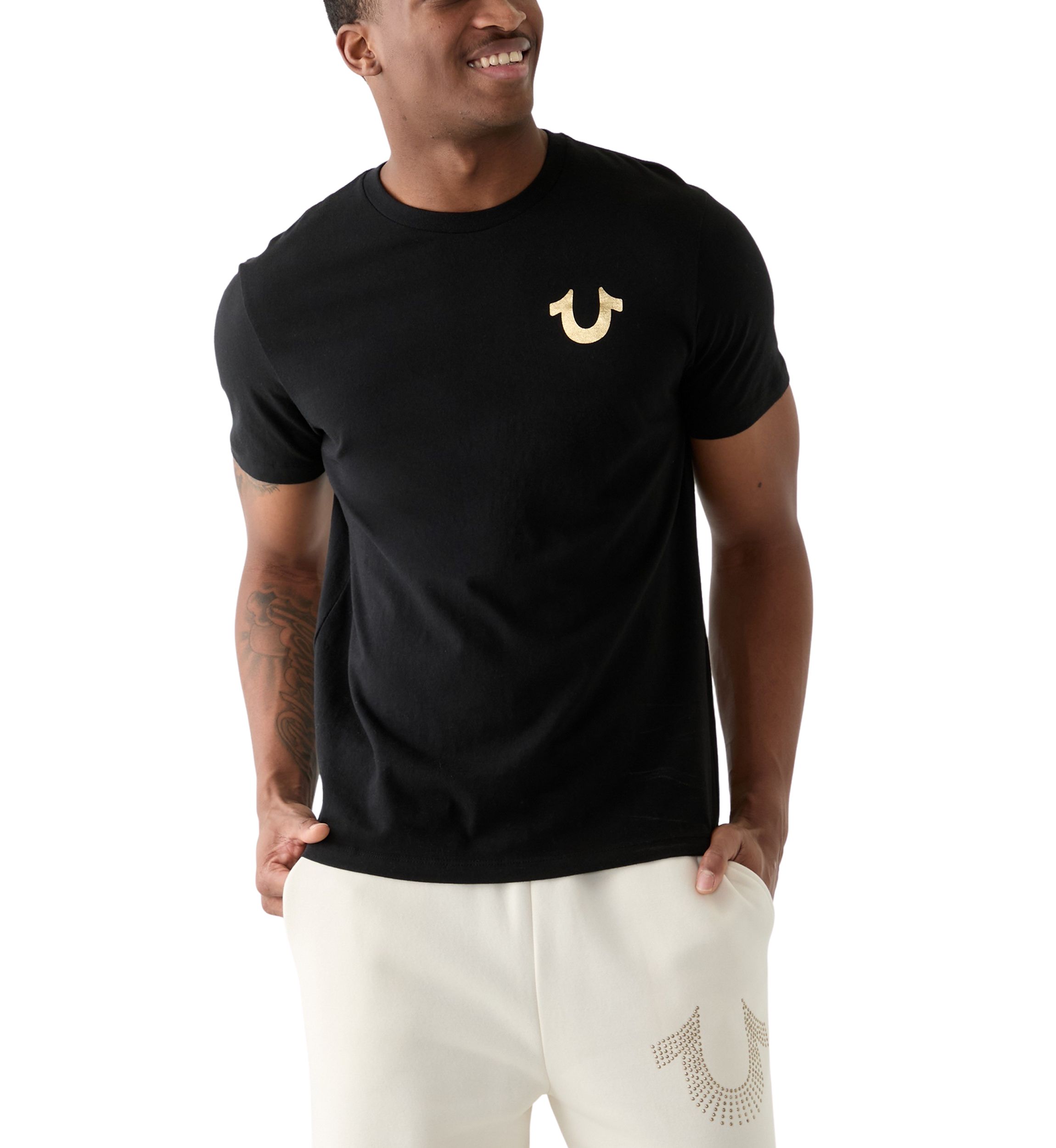 Gold Buddha Short Sleeve T-Shirt 
