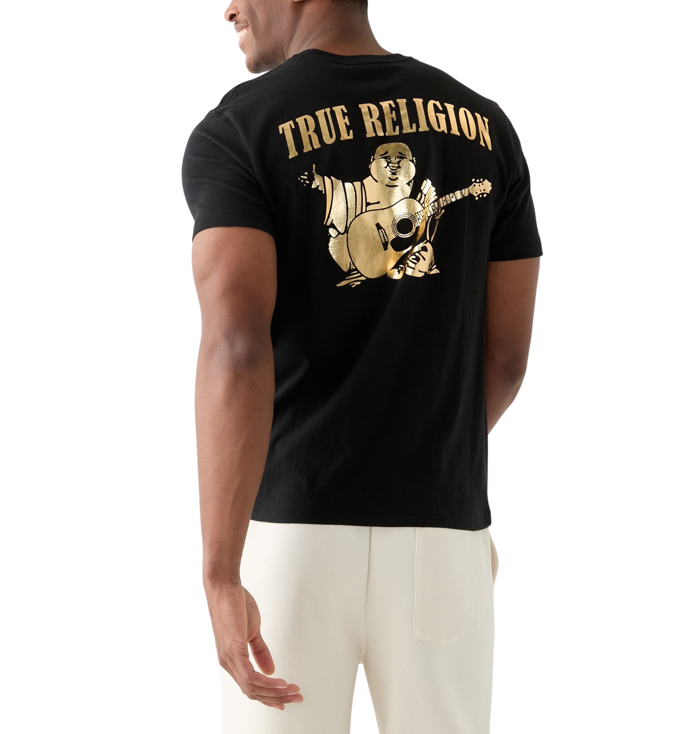 Gold Buddha Short Sleeve T-Shirt 