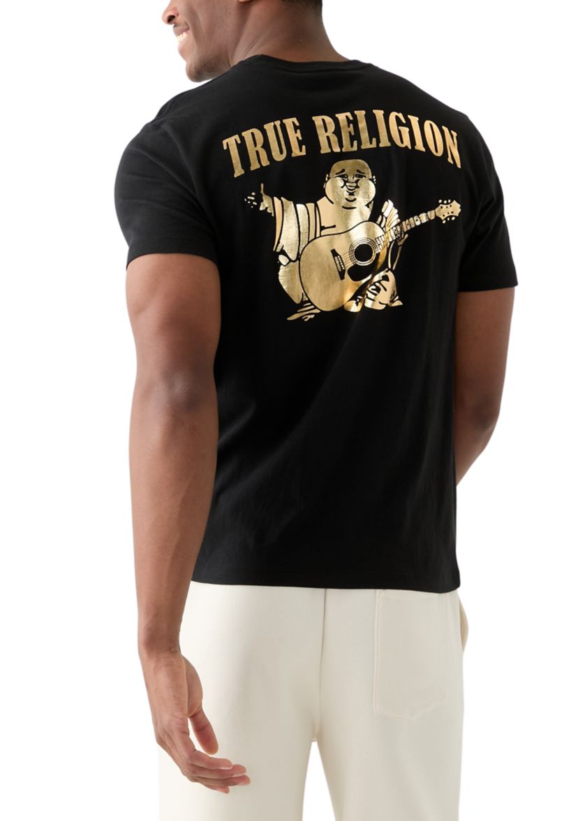 Gold Buddha Short Sleeve T-Shirt 