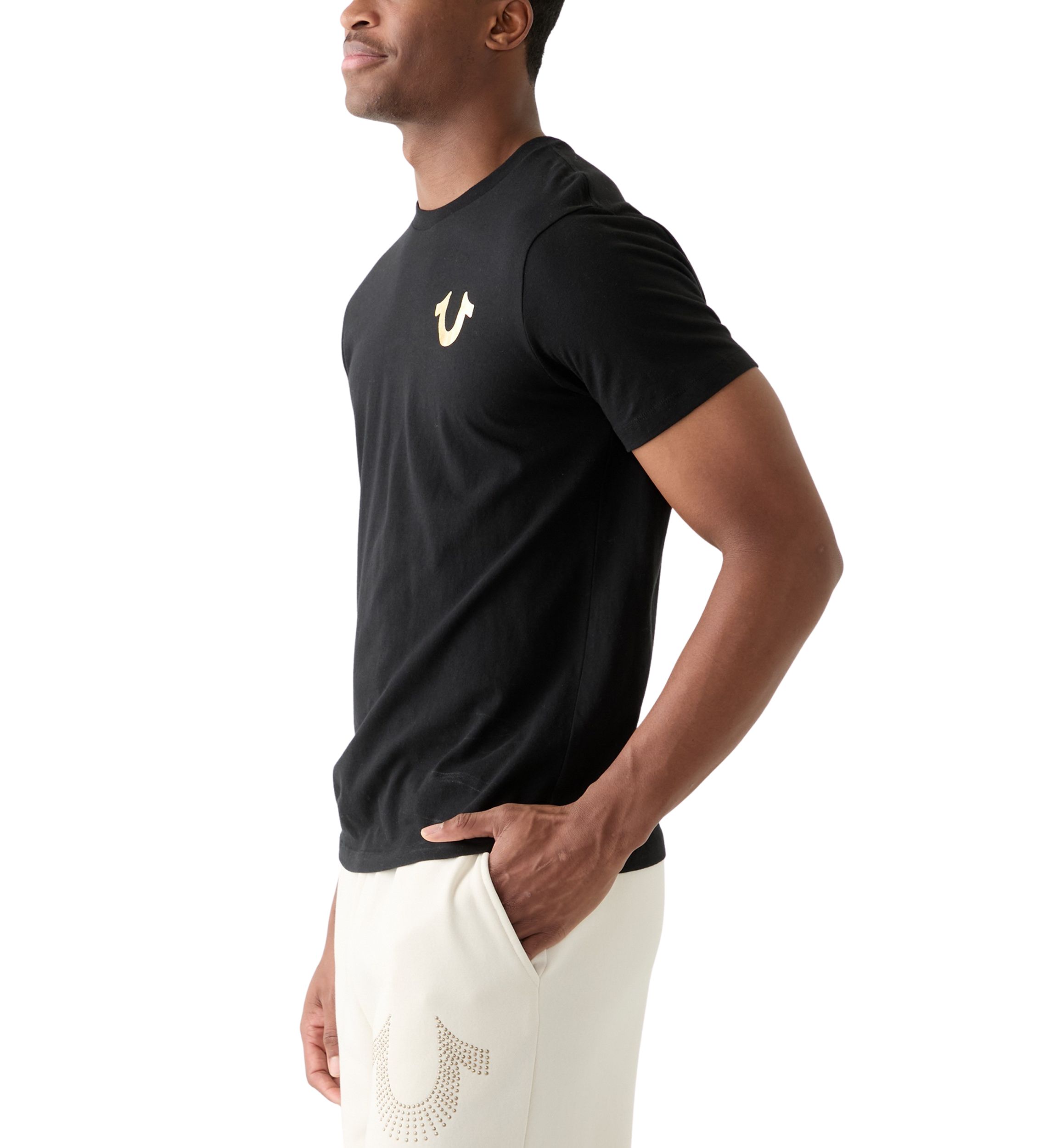 Gold Buddha Short Sleeve T-Shirt 