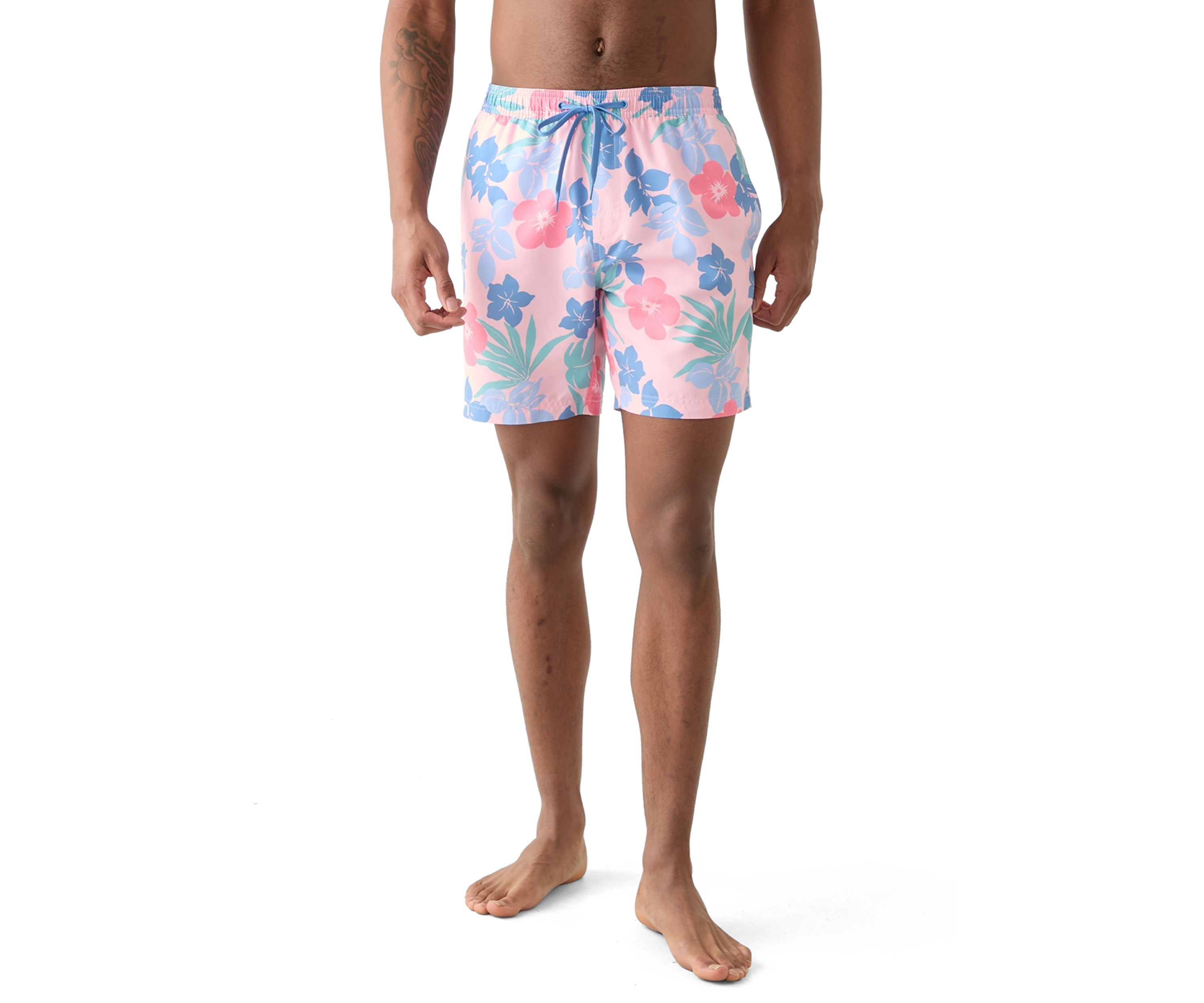 Floral Print Swim Trunk