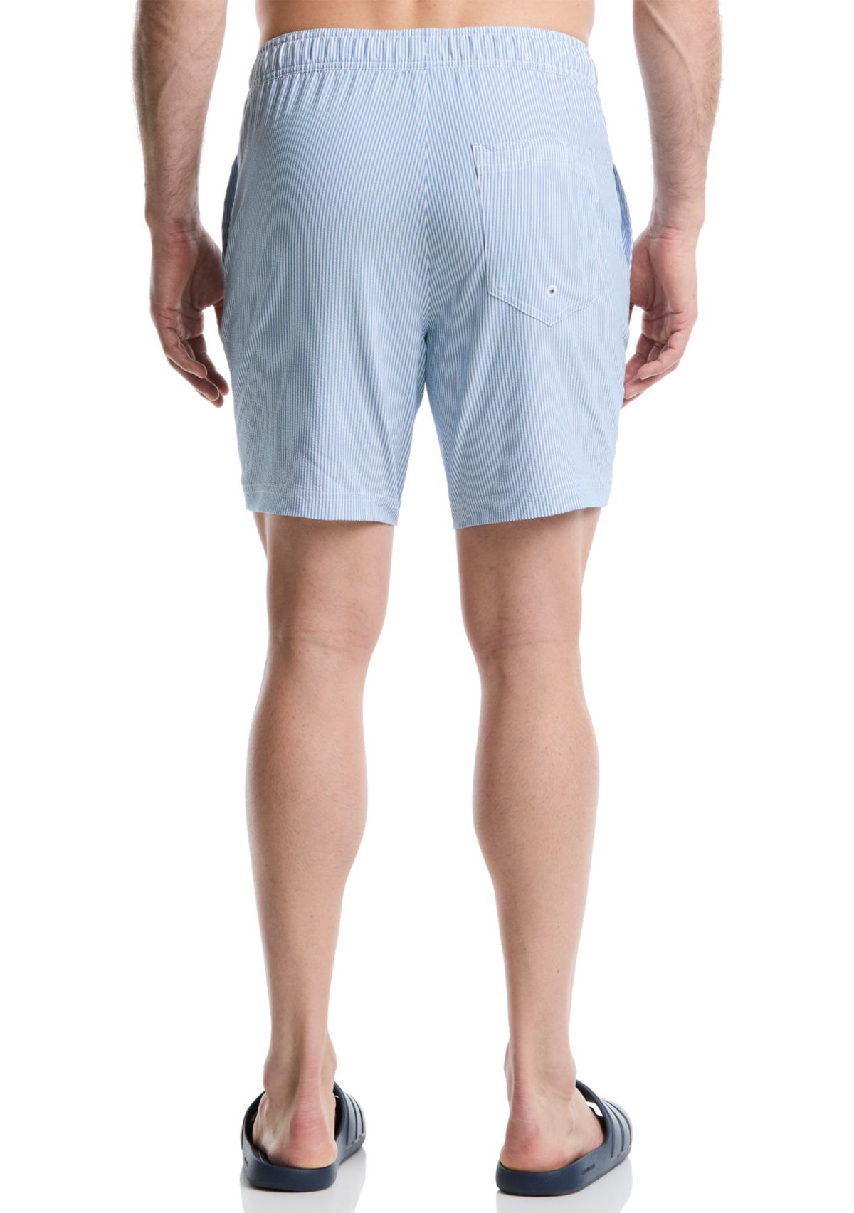 Striped Seersucker Shorts 