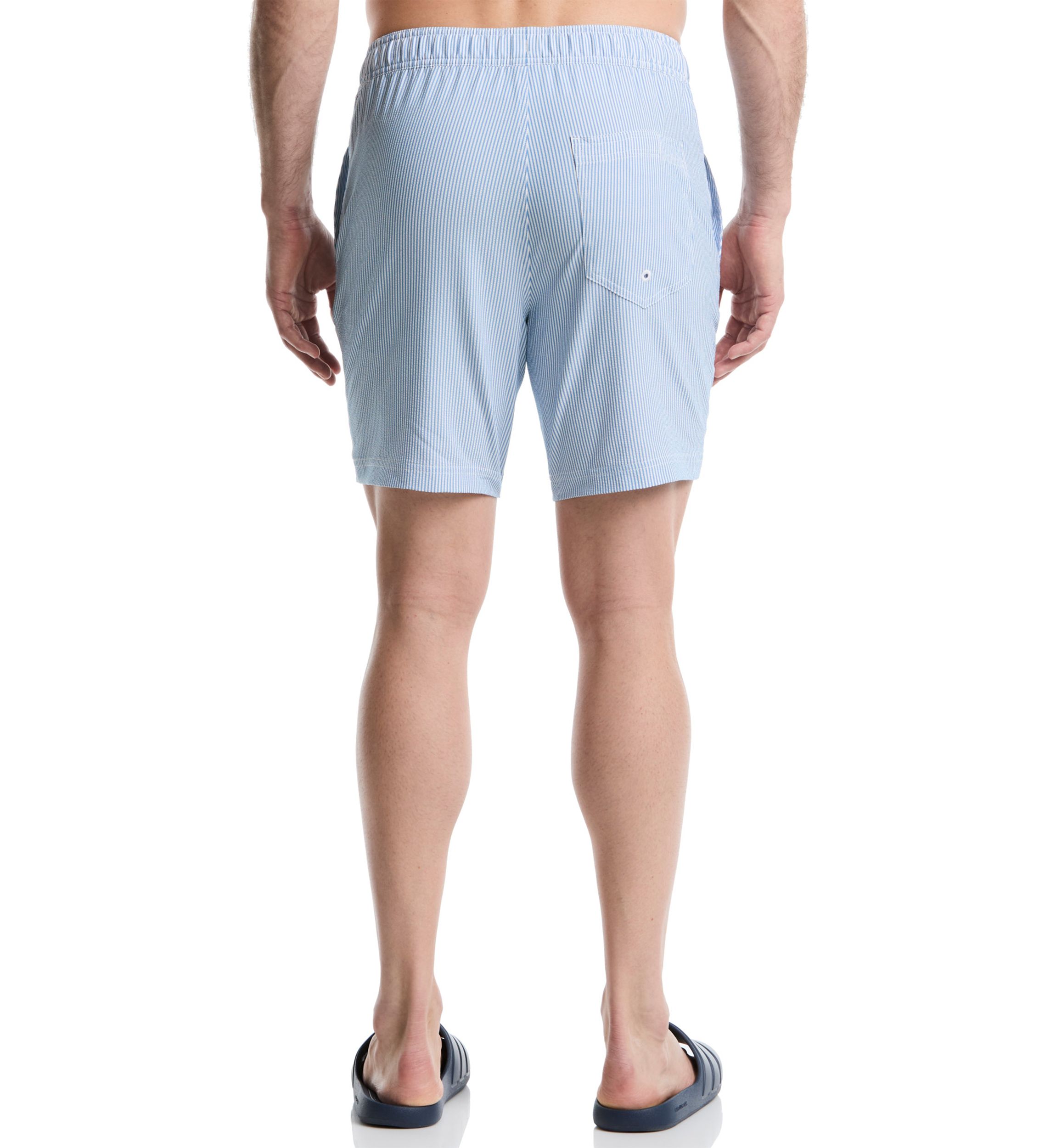 Striped Seersucker Shorts 