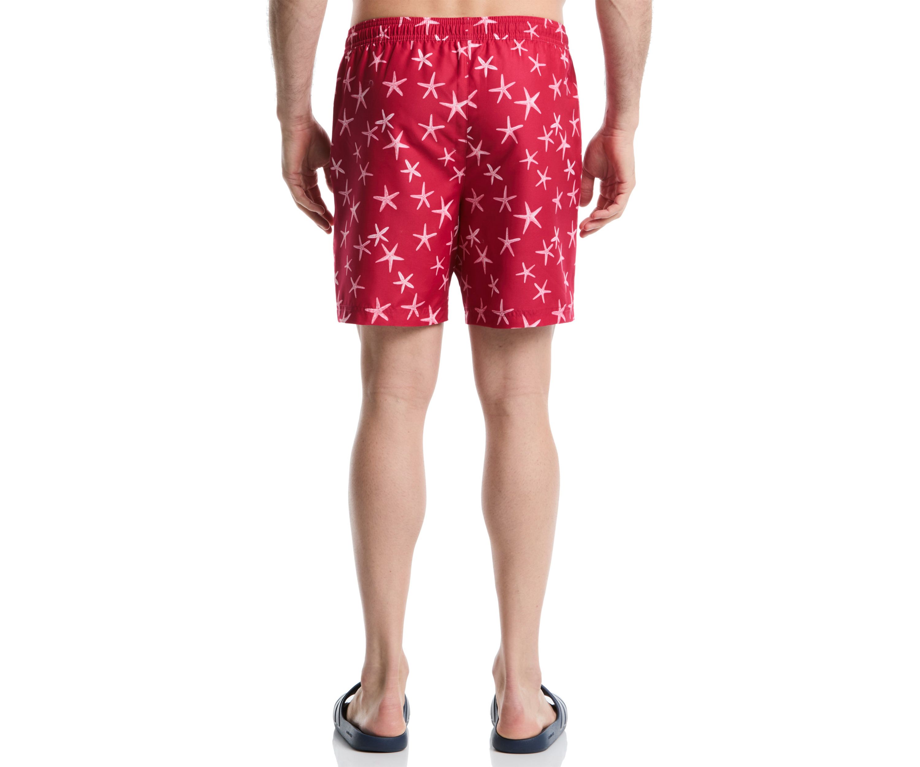 Printed Starfish Swim Trunks