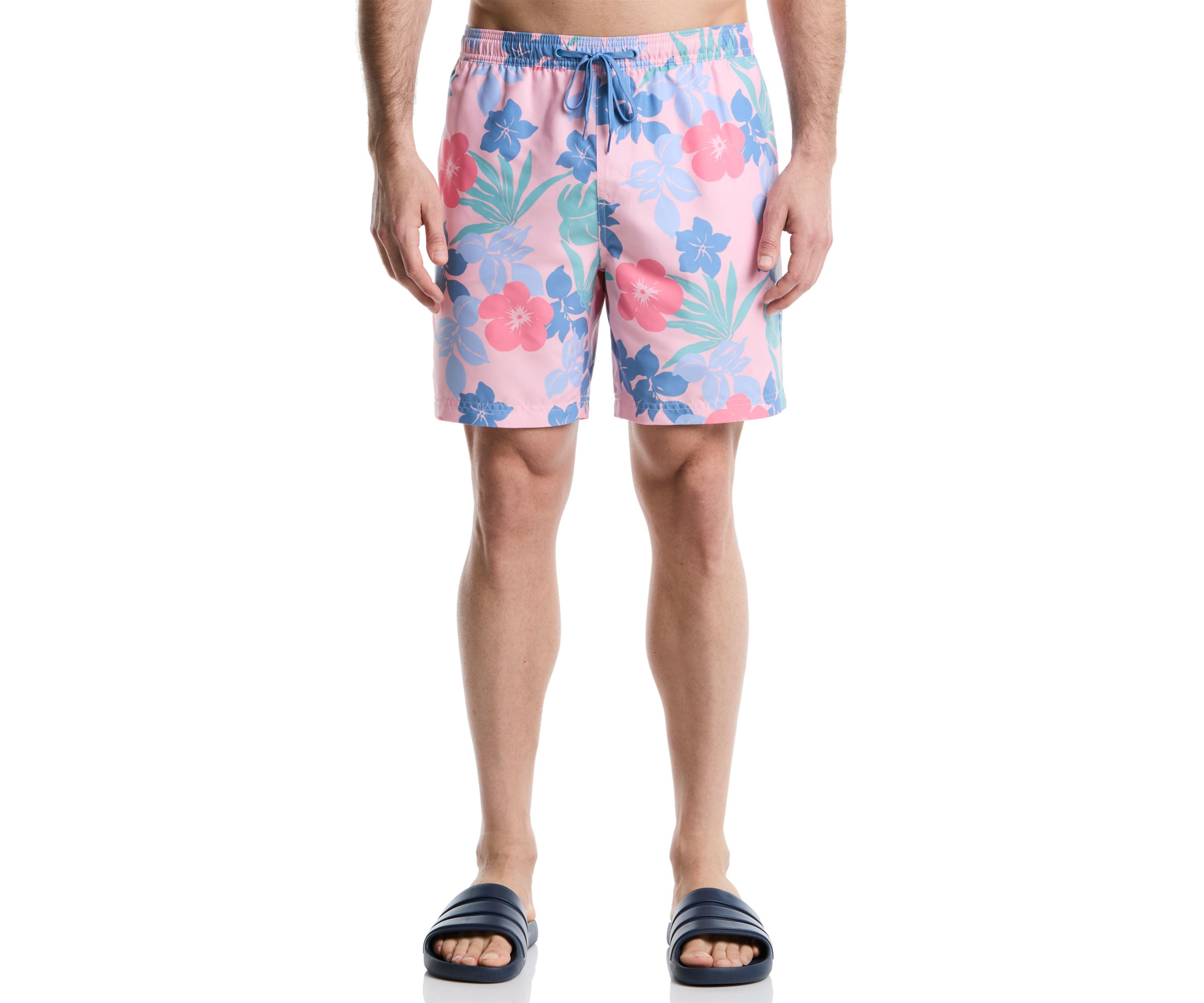 Big & Tall Printed Swim Trunks