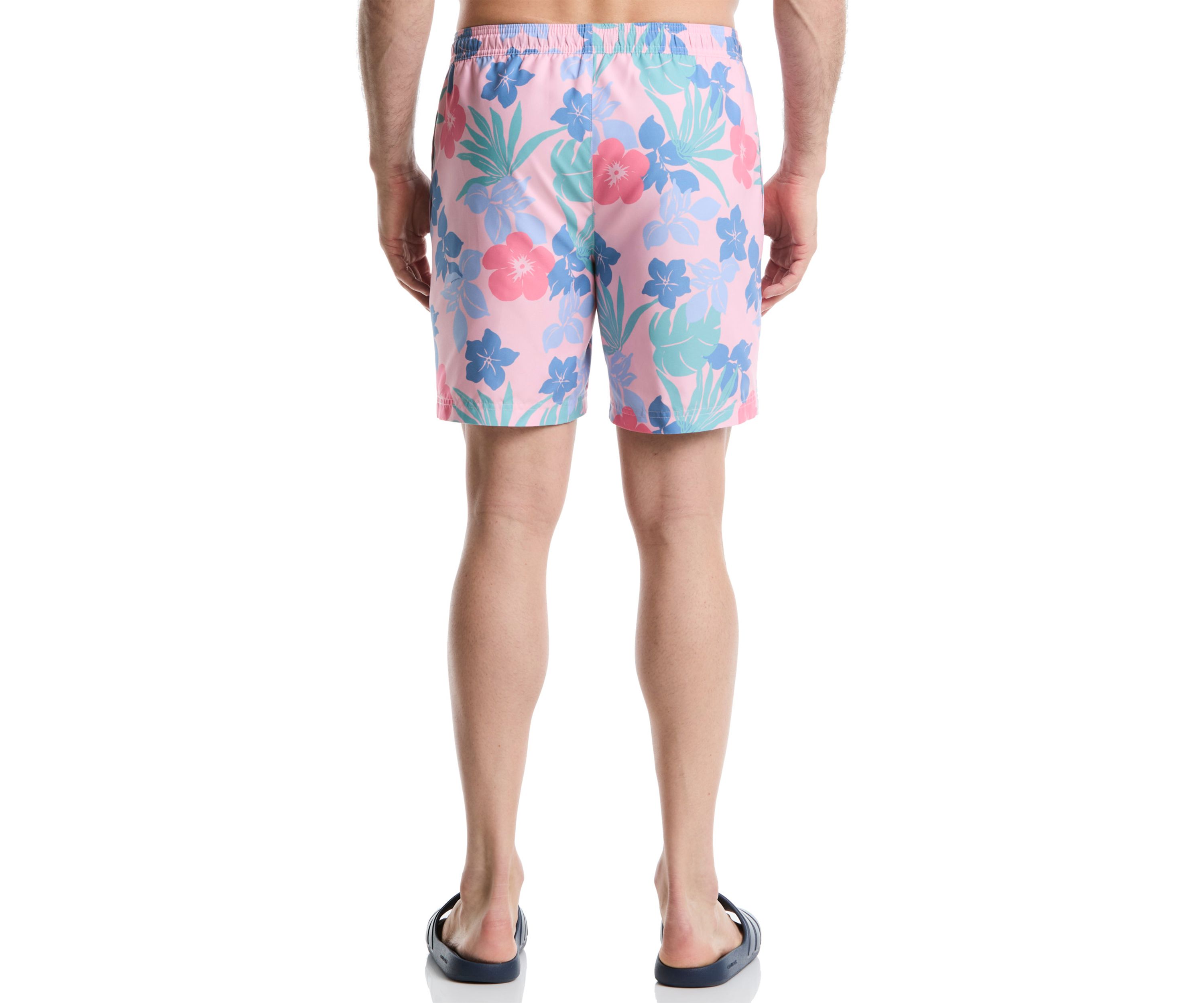 Big & Tall Printed Swim Trunks