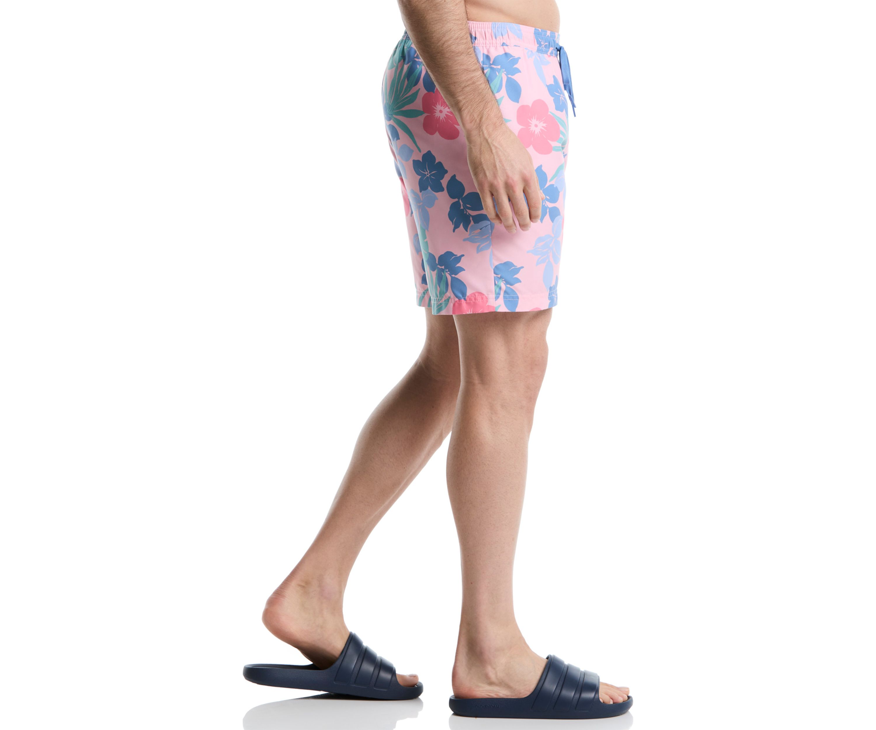 Big & Tall Printed Swim Trunks