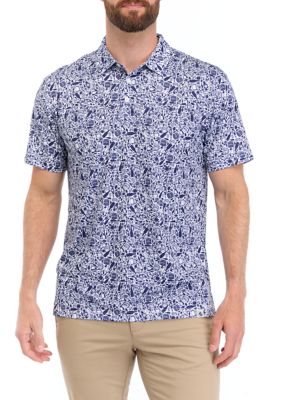 Southern Proper Men's Football Printed Polo Shirt