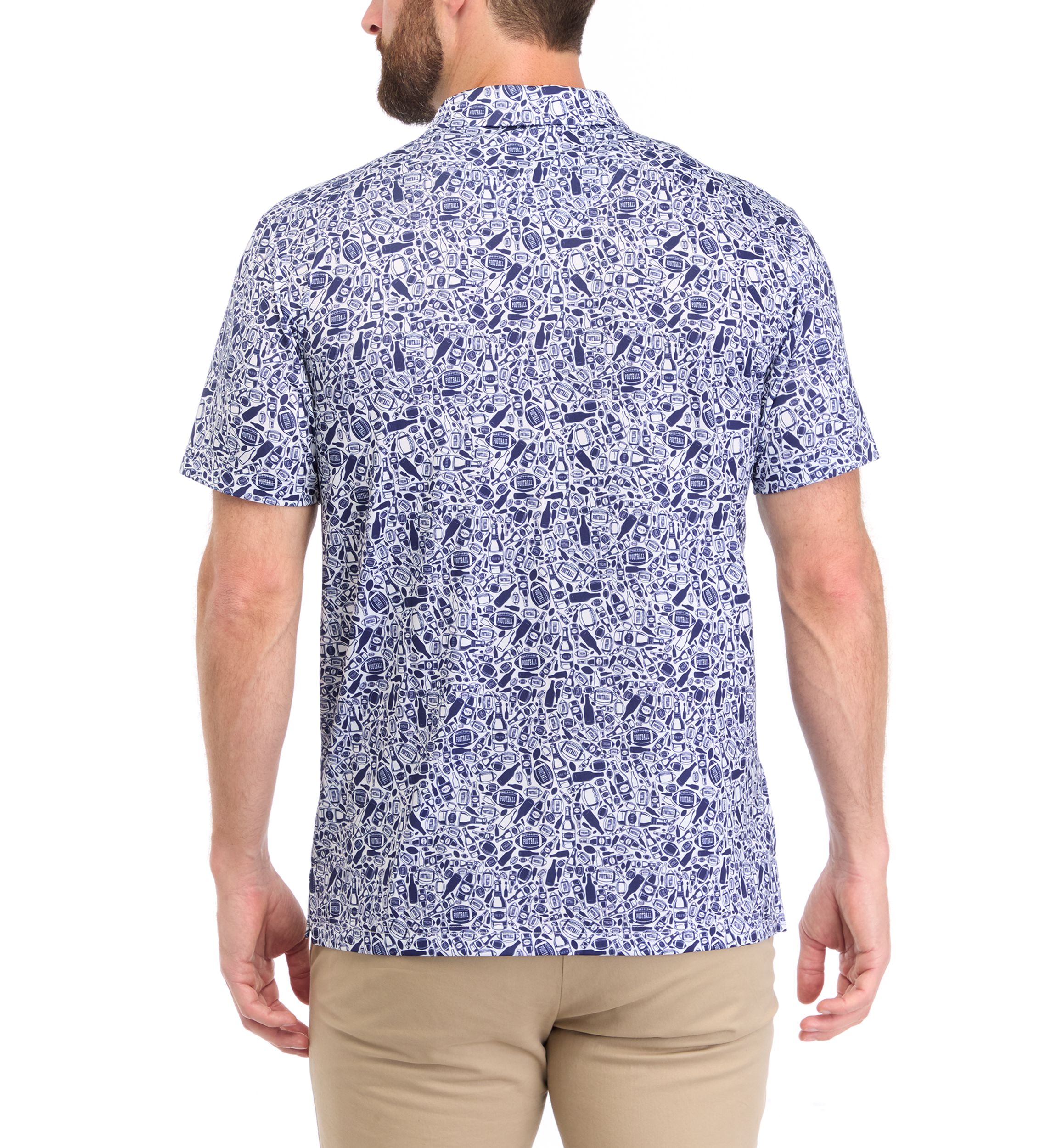 Football Printed Polo Shirt